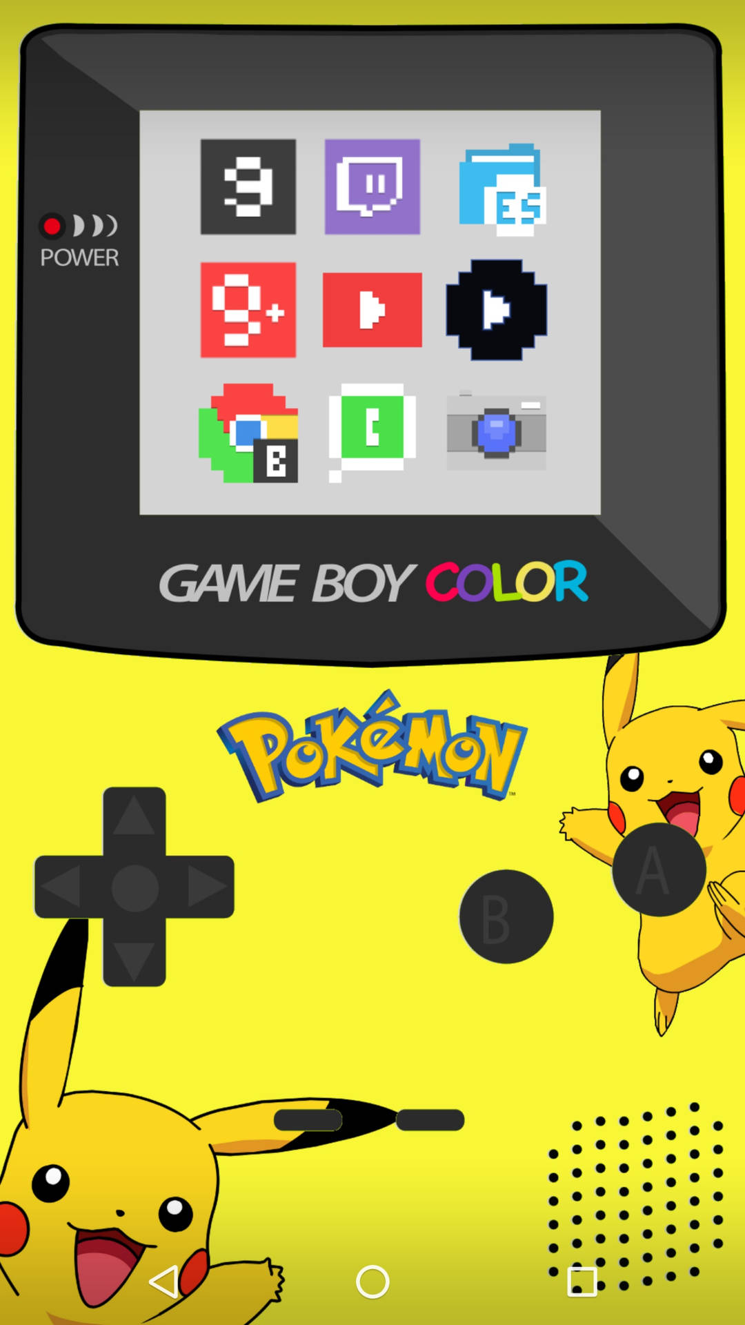 Game Boy Color Pikachu