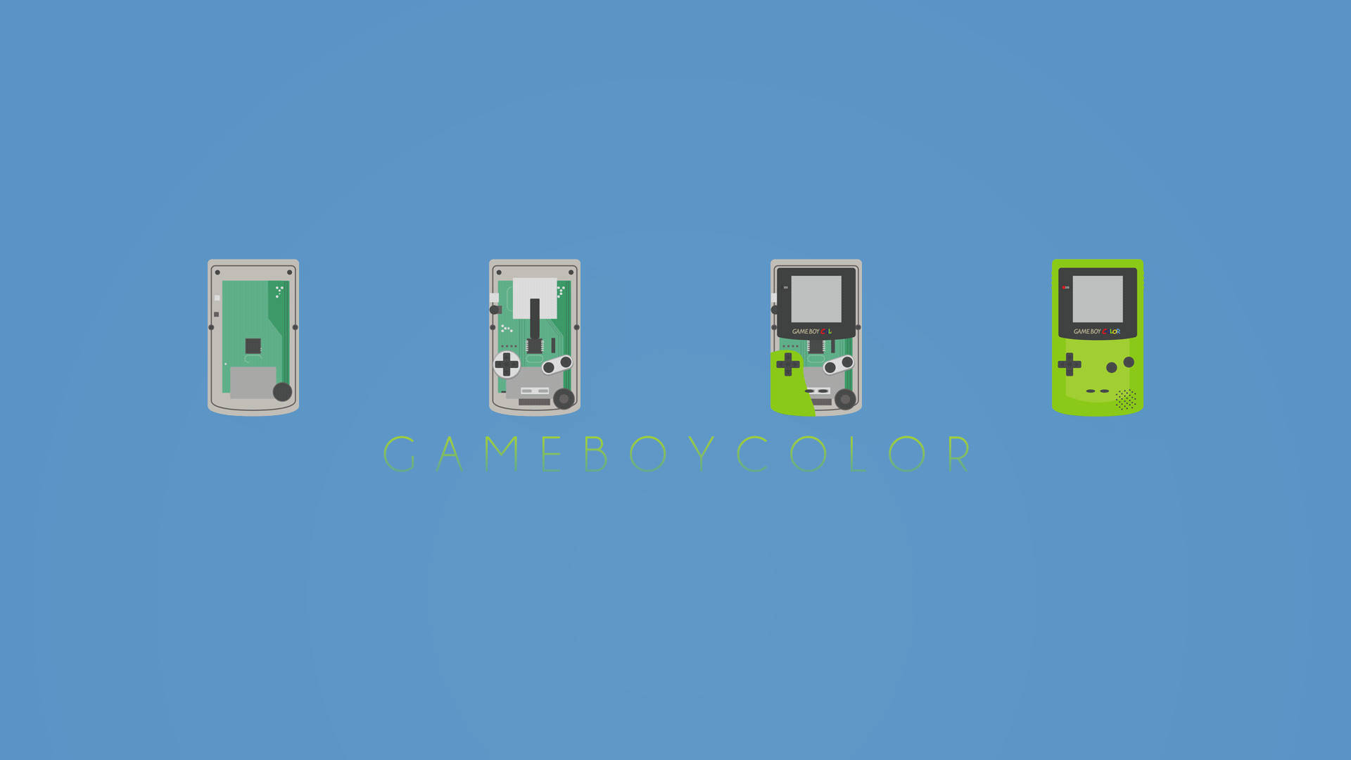 Game Boy Color Step By Step Construction Background