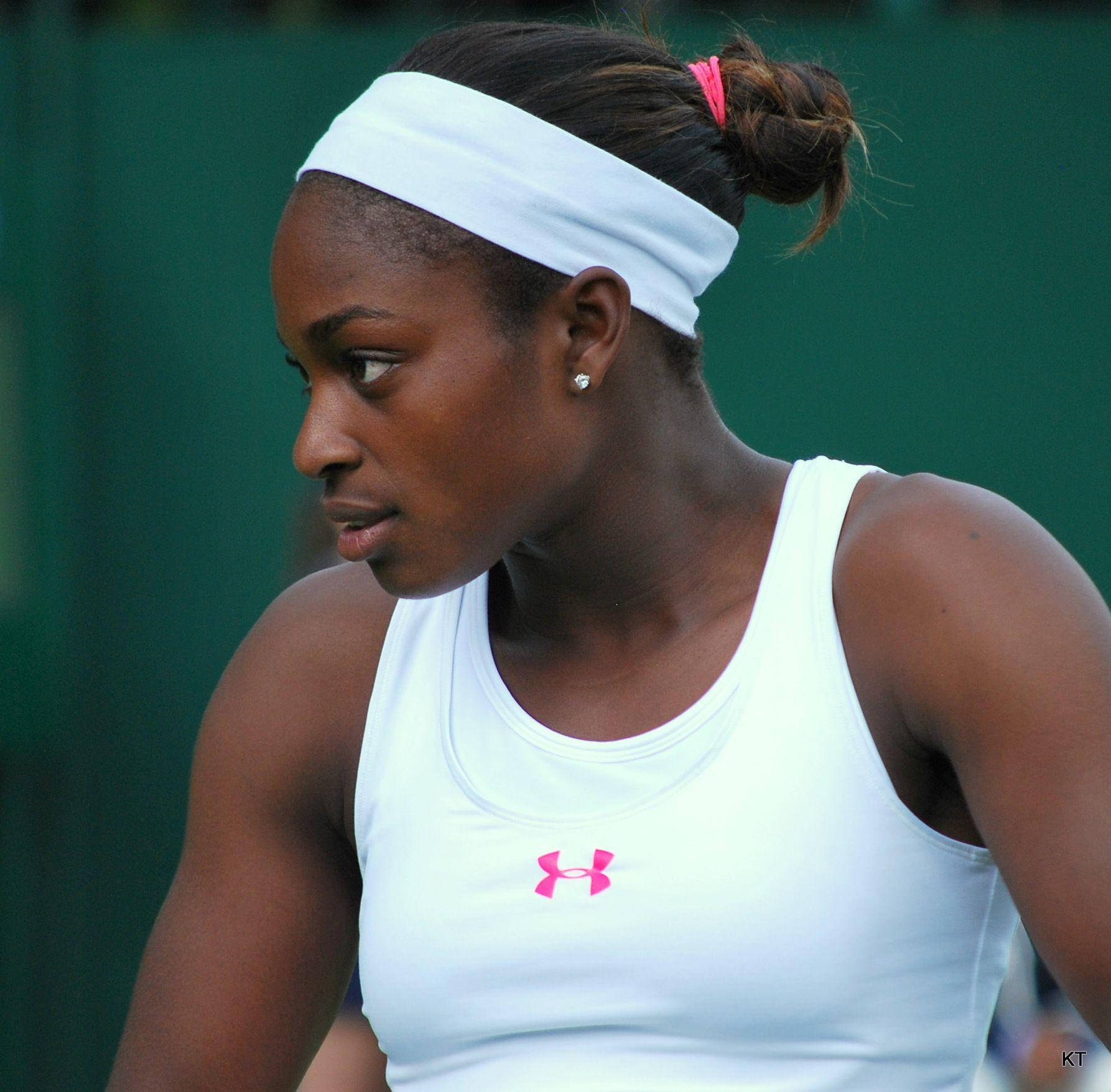 Game Face Of Sloane Stephens Background