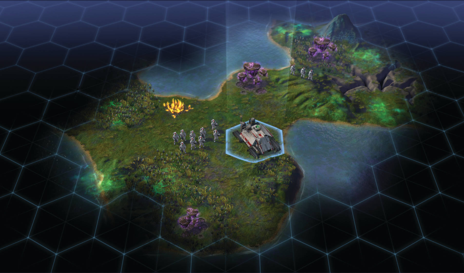 Game Interface Civilization Beyond Earth Background