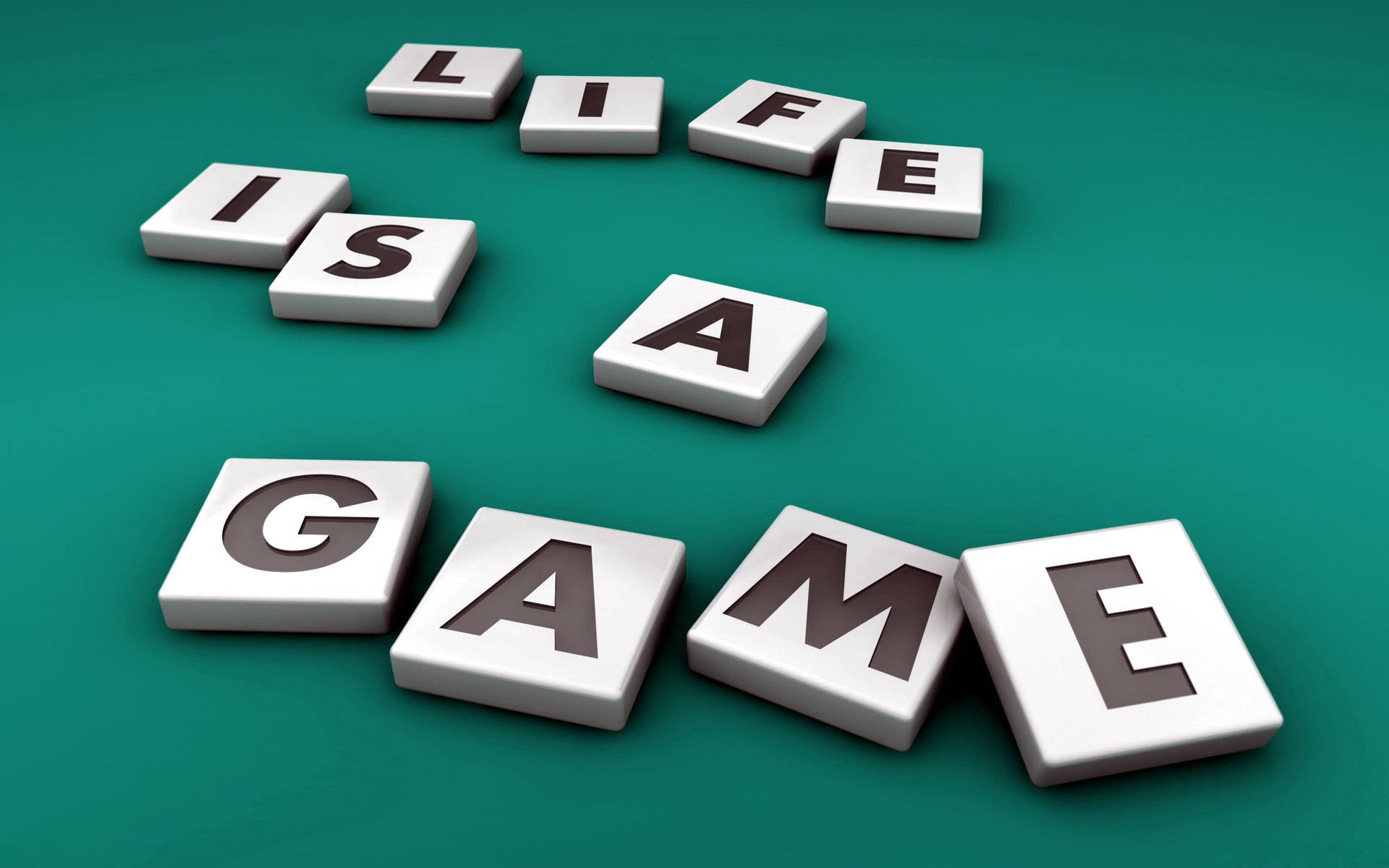 Game, Lettering, Letters, Life Background