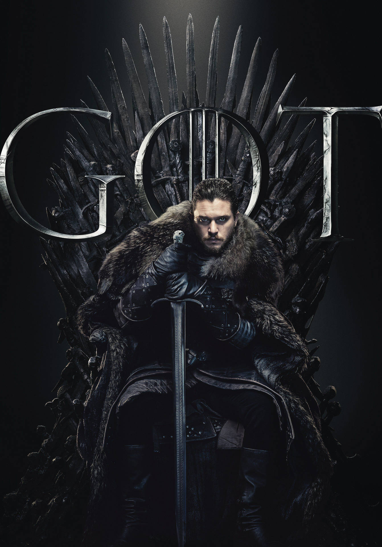 Game Of Thrones Season 8 Snow Throne Background