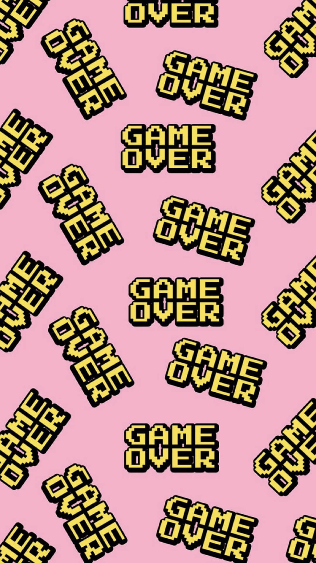 Game Over Aesthetic Words