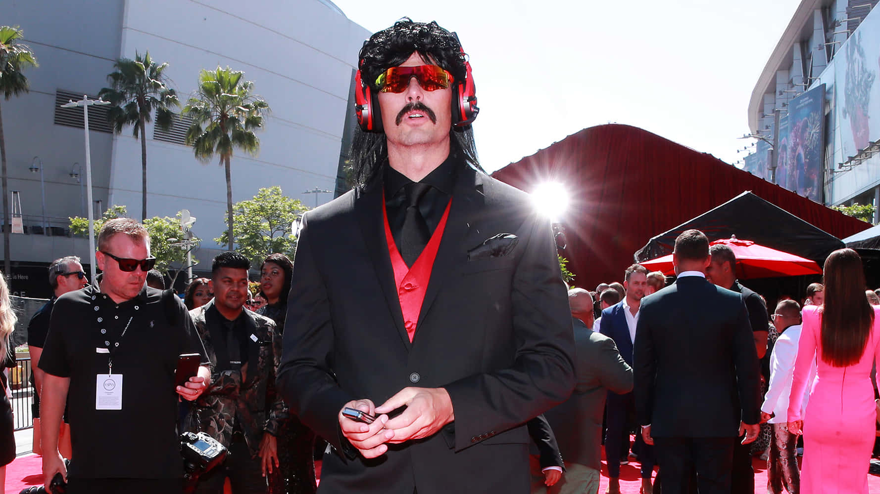 Gamer Dr Disrespect Wearing Formal Suit