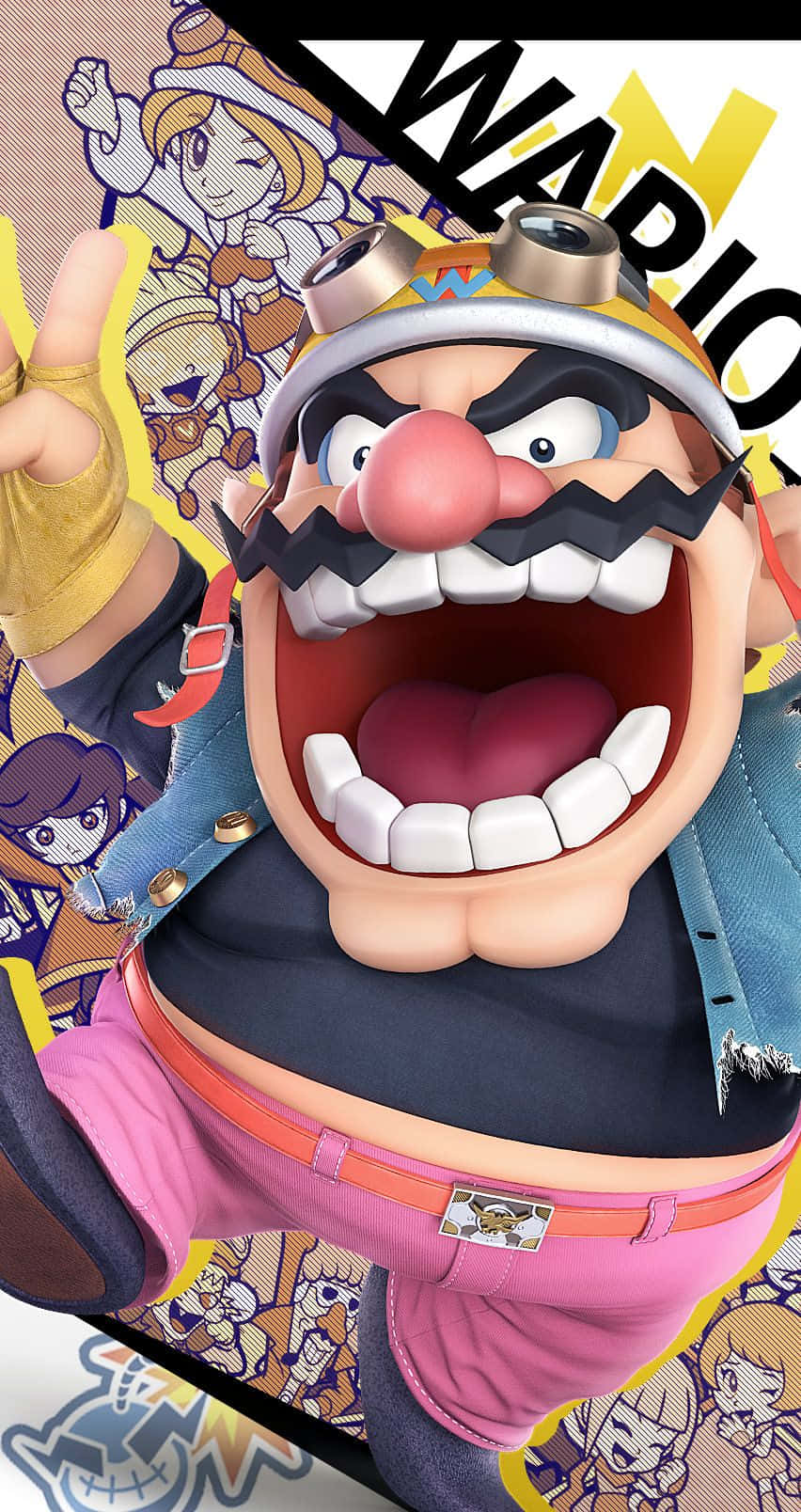 Gamer's Delight - Wario In Action!