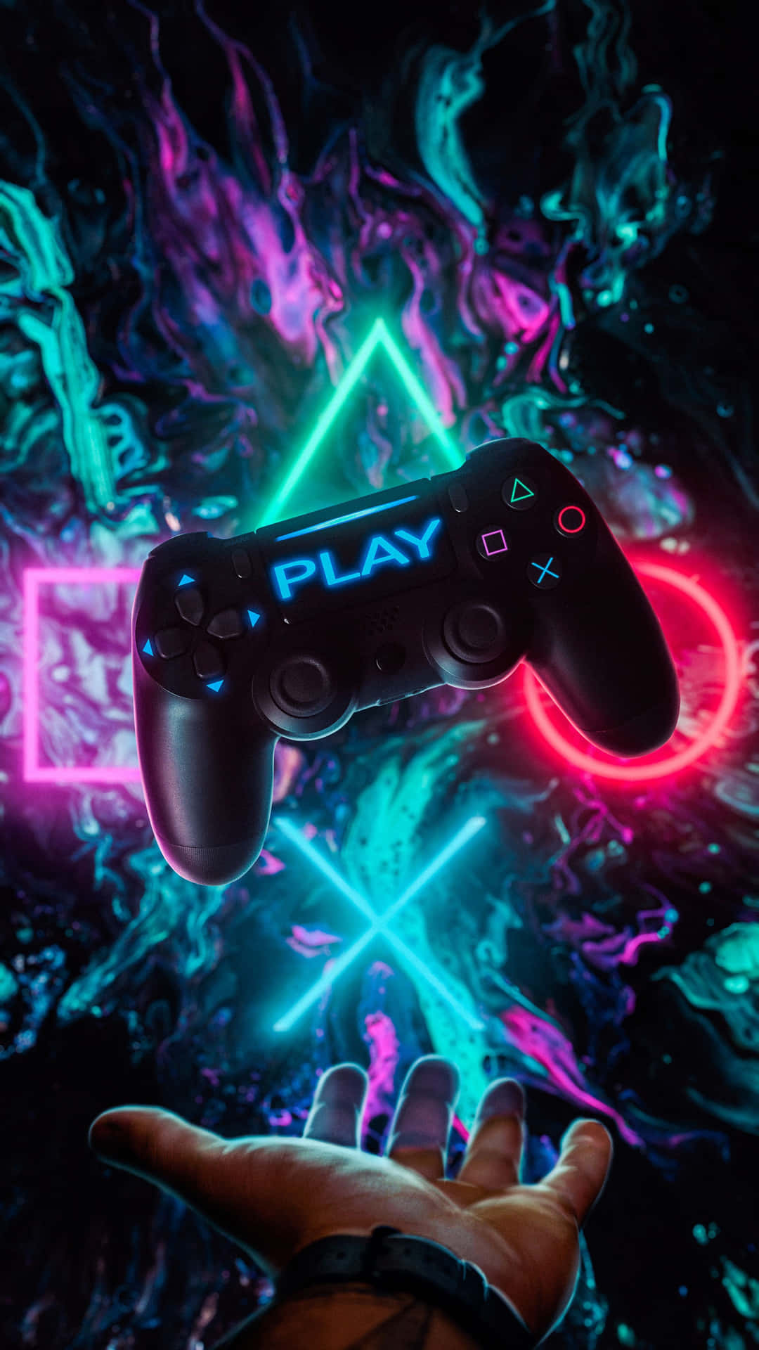 Gamer's Remote Controller Background