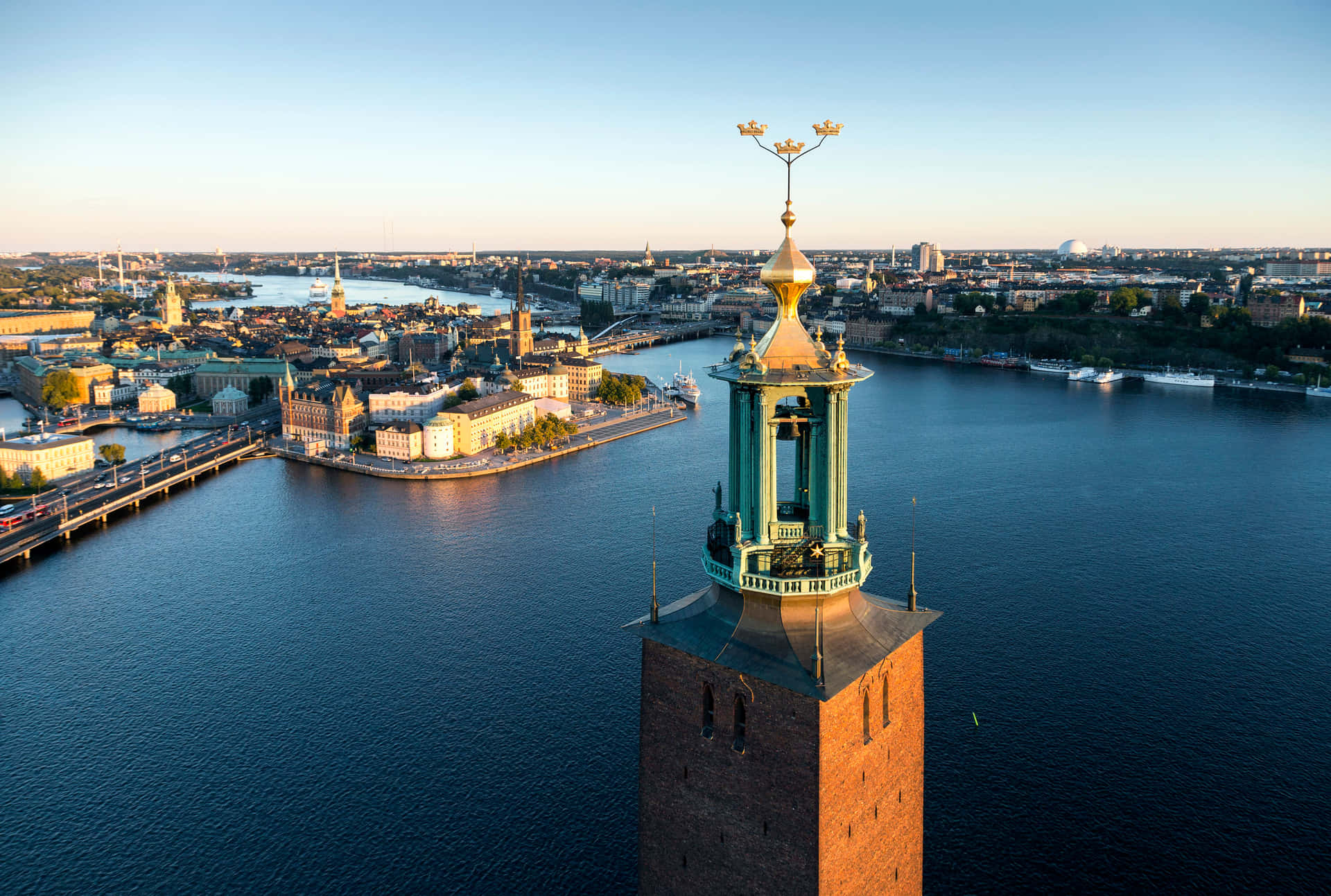 Gamla Stan Bell Tower Background