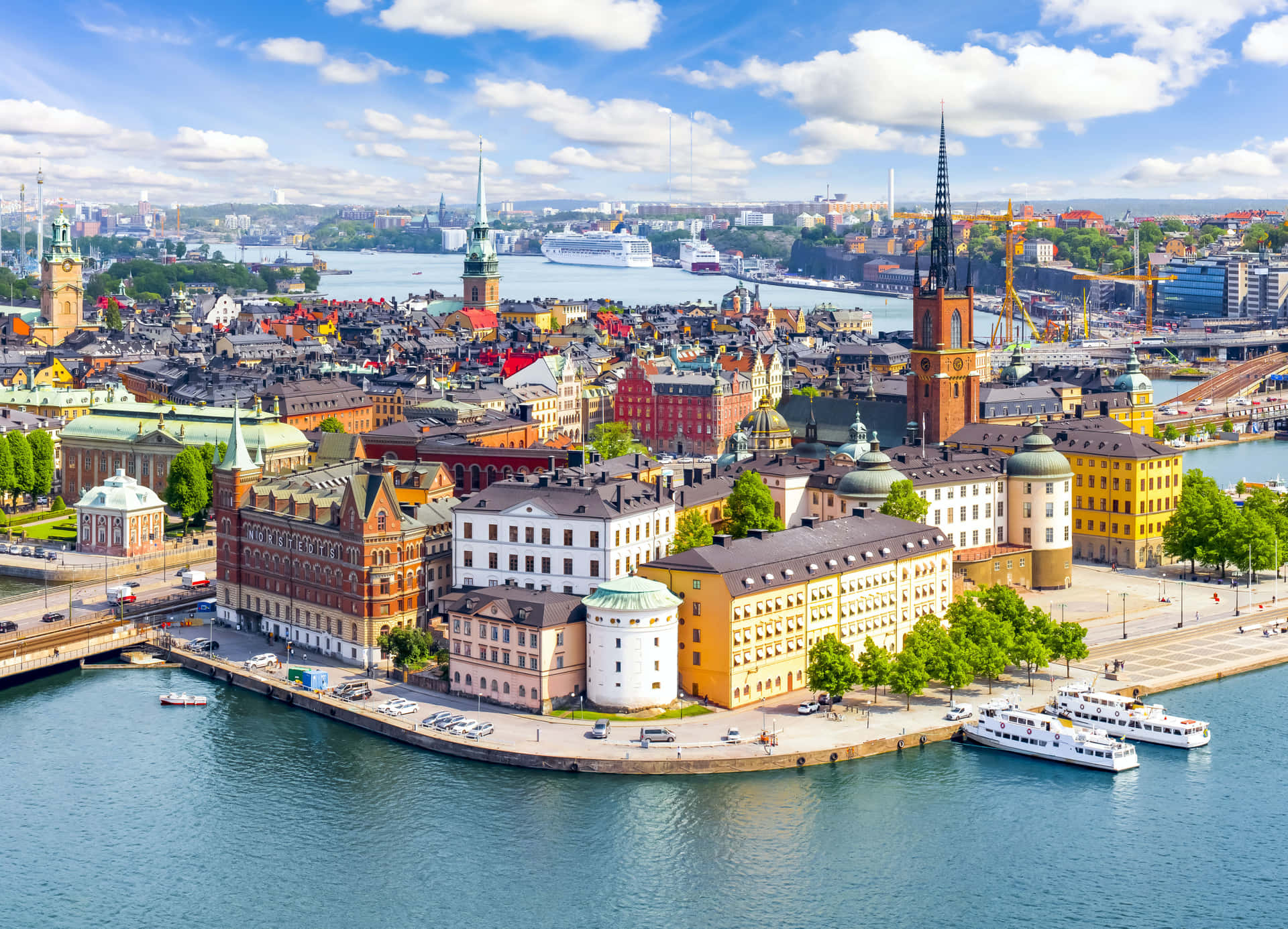 Gamla Stan City Background