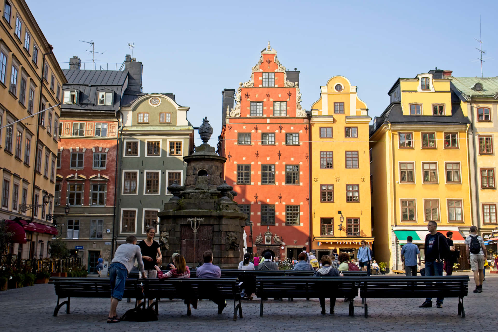 Gamla Stan Stortorget Background