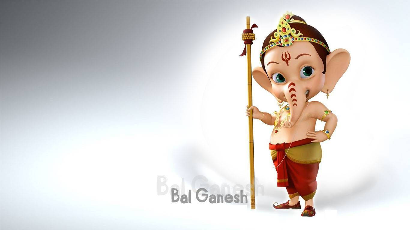 Ganesh 3d Digital Art Background