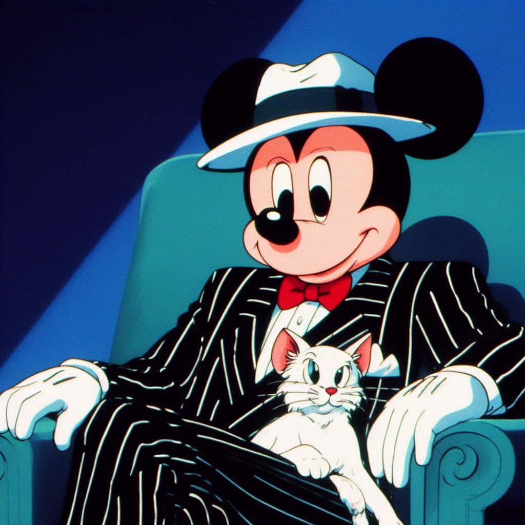 Gangster Mickeywith Cat.jpg Background