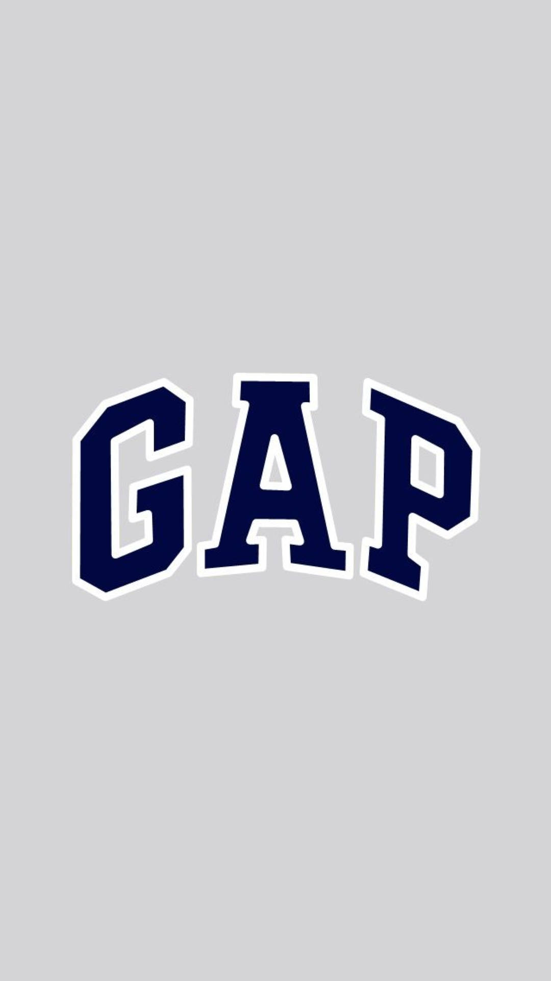 Gap Lettering Logo Background