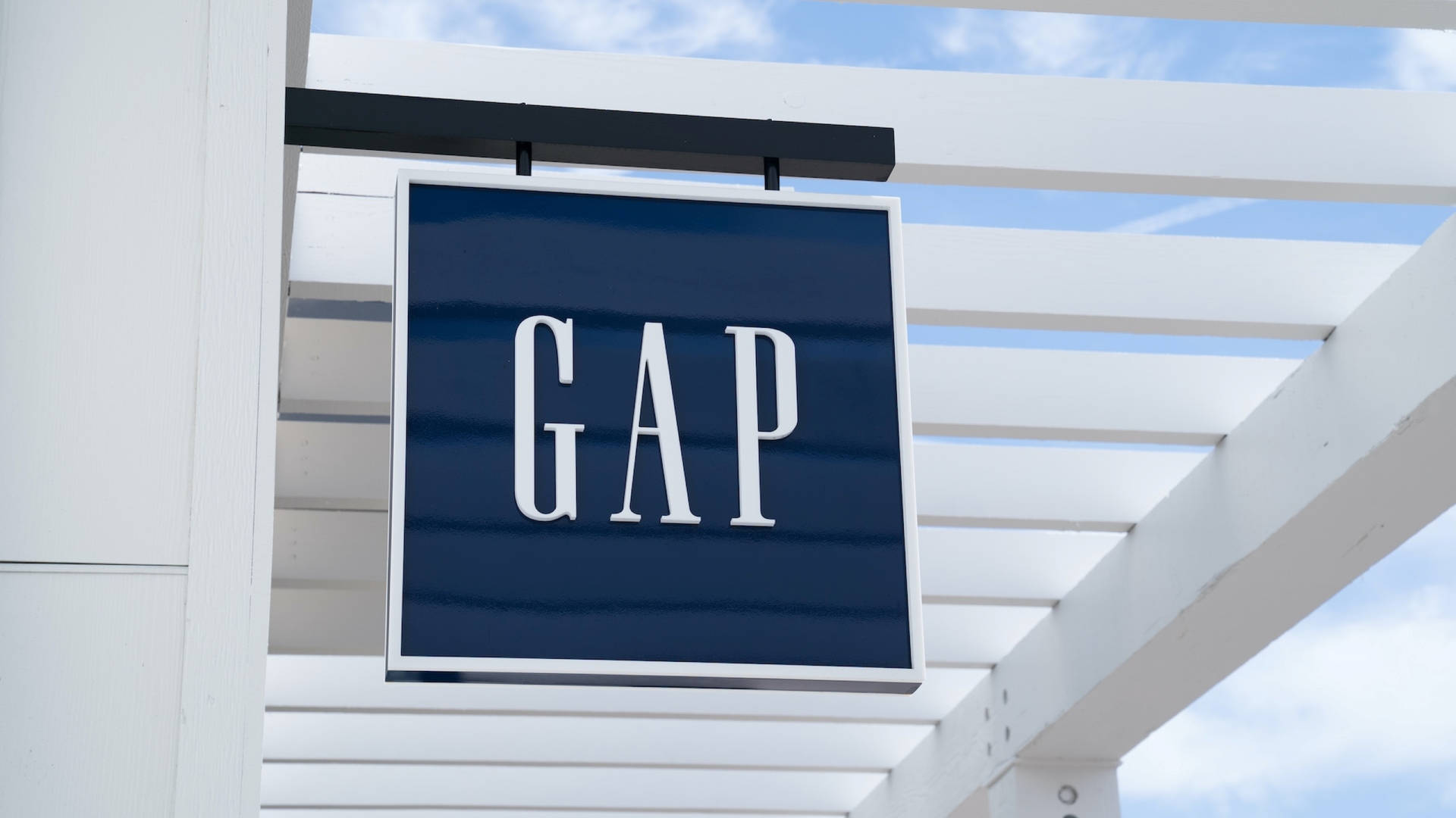 Gap Store Outdoor Signage Background