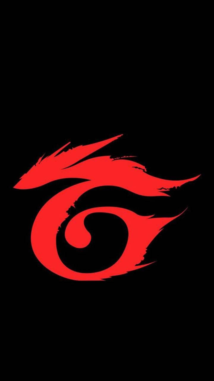 Garena Cool Red Logo In Black