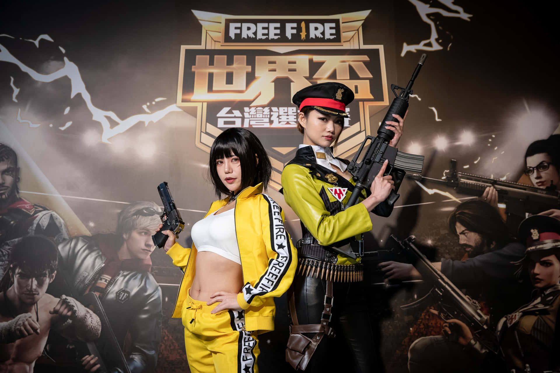 Garena Free Fire Cosplay Background