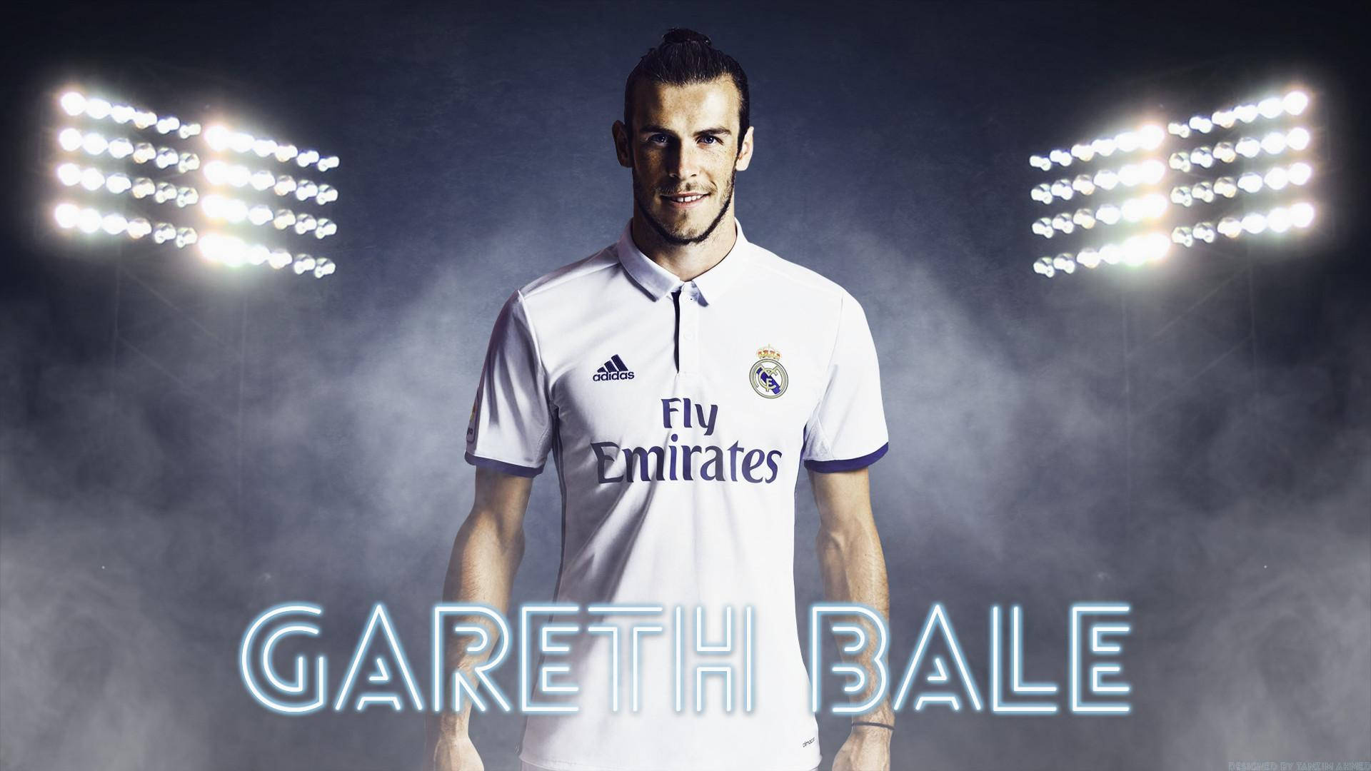 Gareth Bale Fly Emirates Cover Background