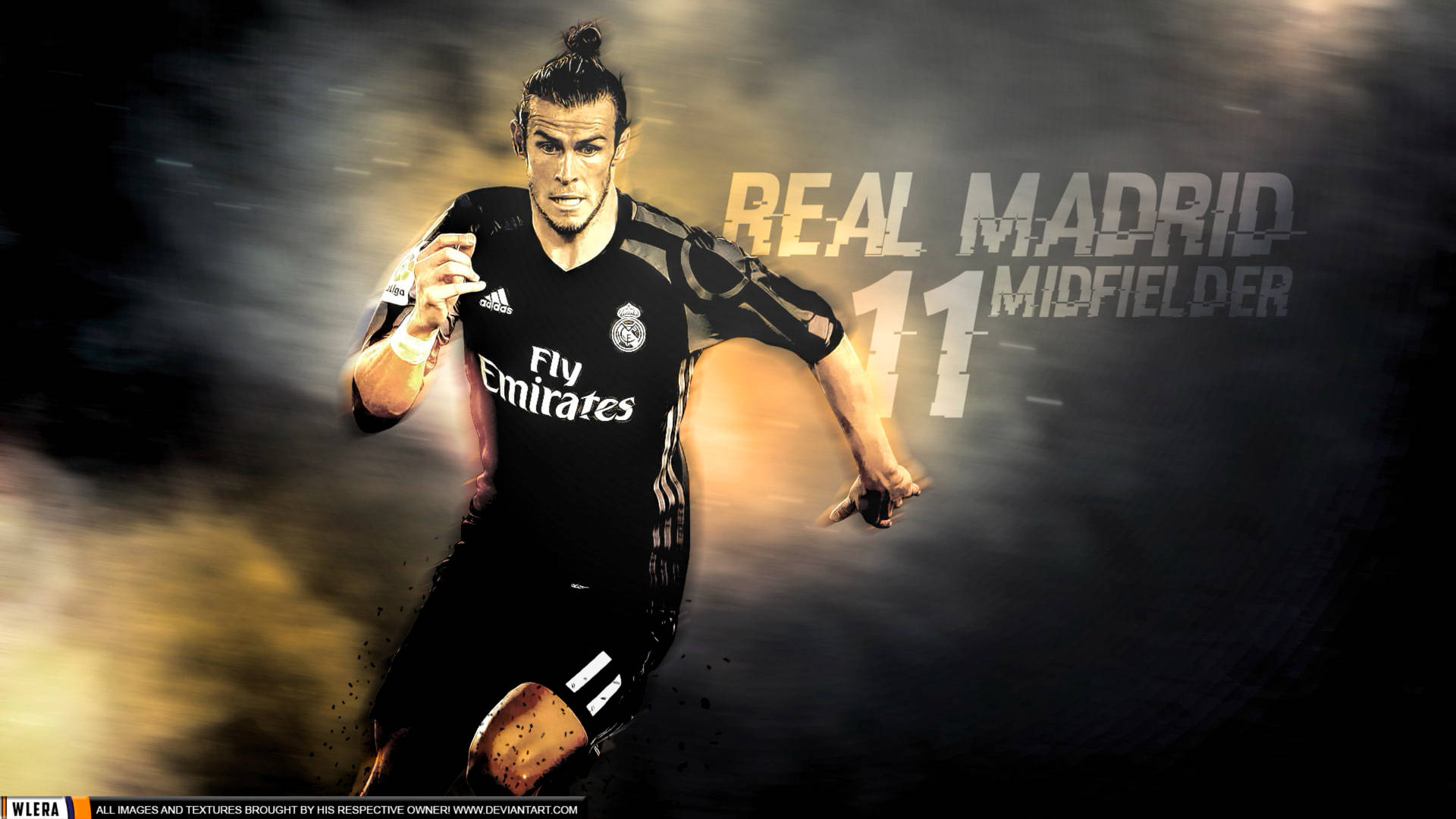 Gareth Bale Real Madrid Midfielder Poster Background