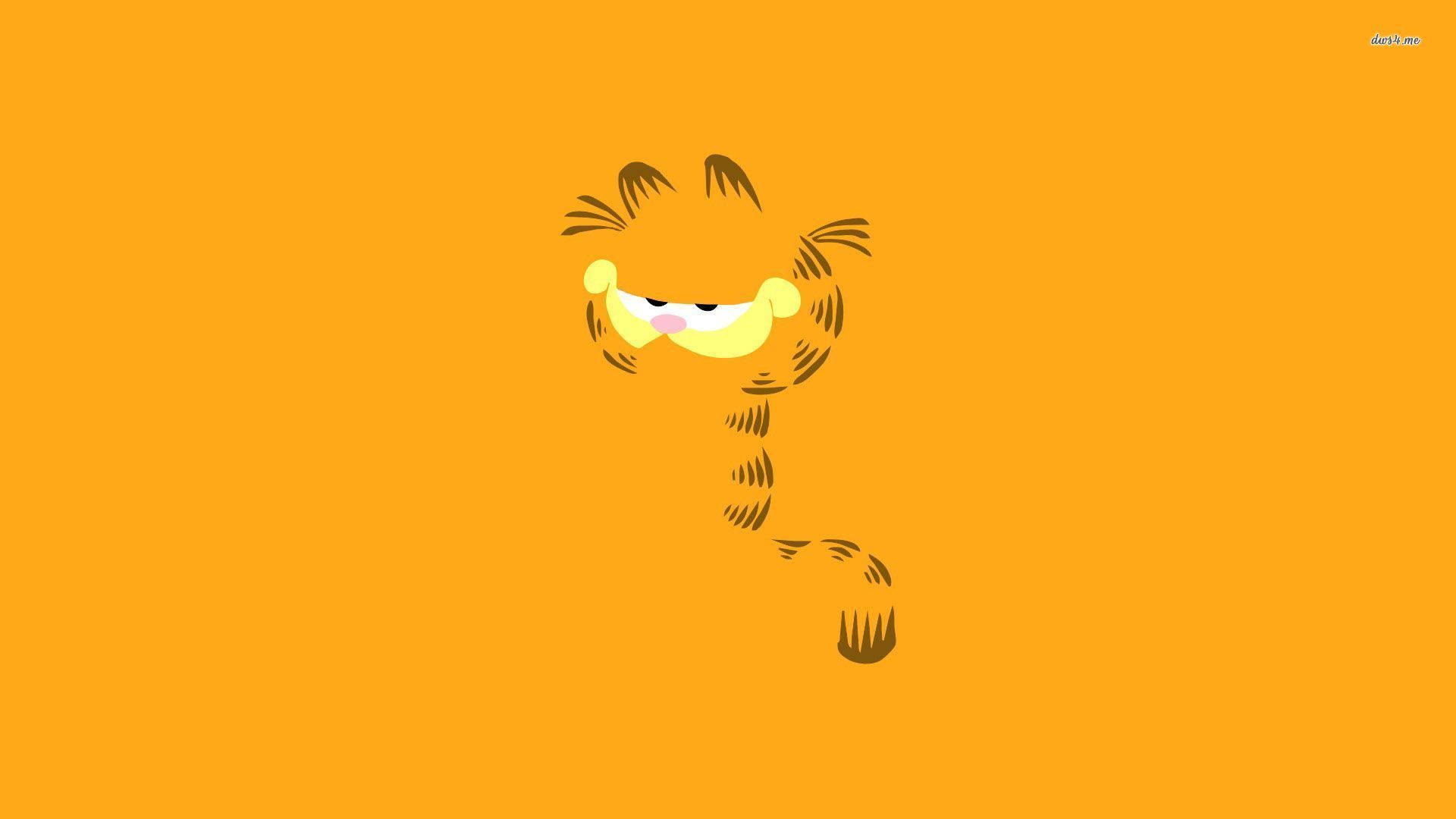 Garfield Line Digital Art Background