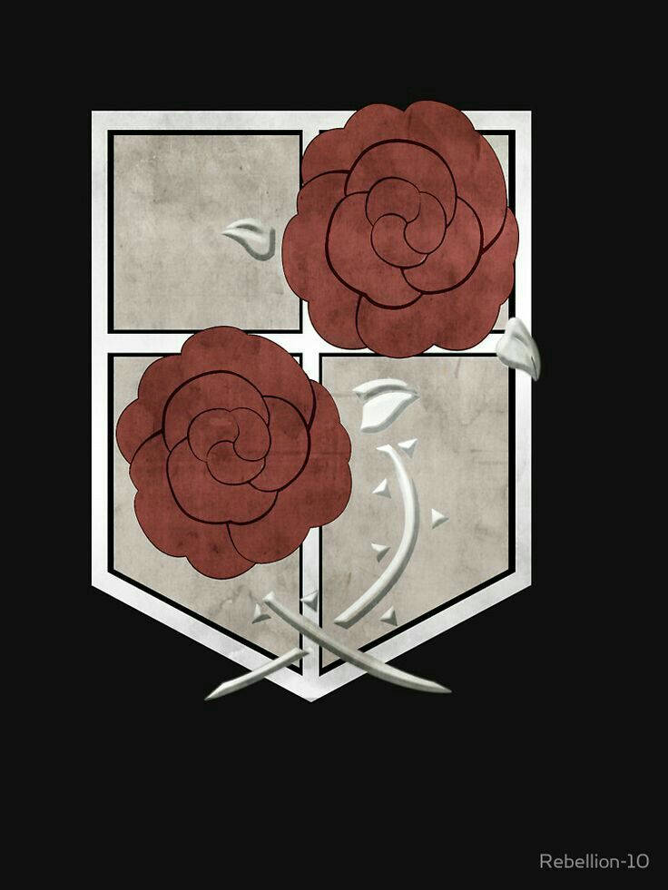 Garrison Regiment Logo Attack On Titan Iphone Background