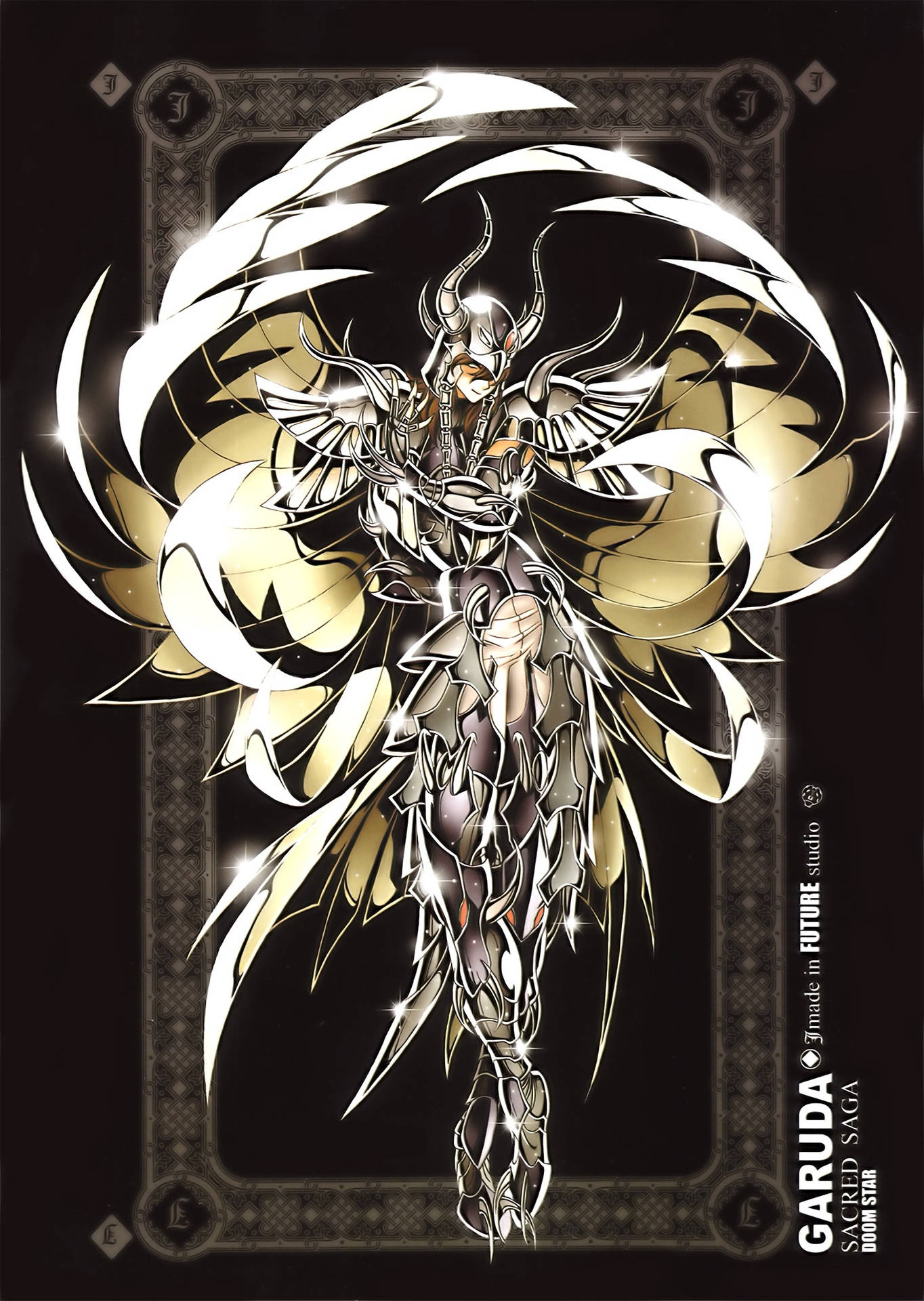 Garuda Aiacos From Saint Seiya Background