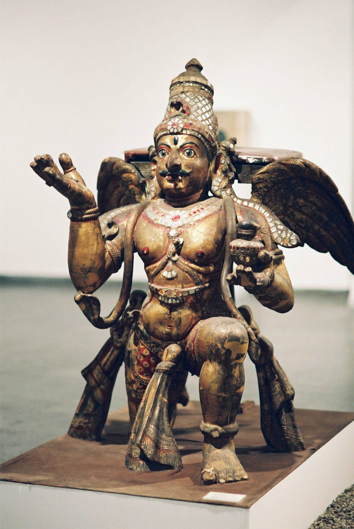 Garuda Statue In Traditional Pose