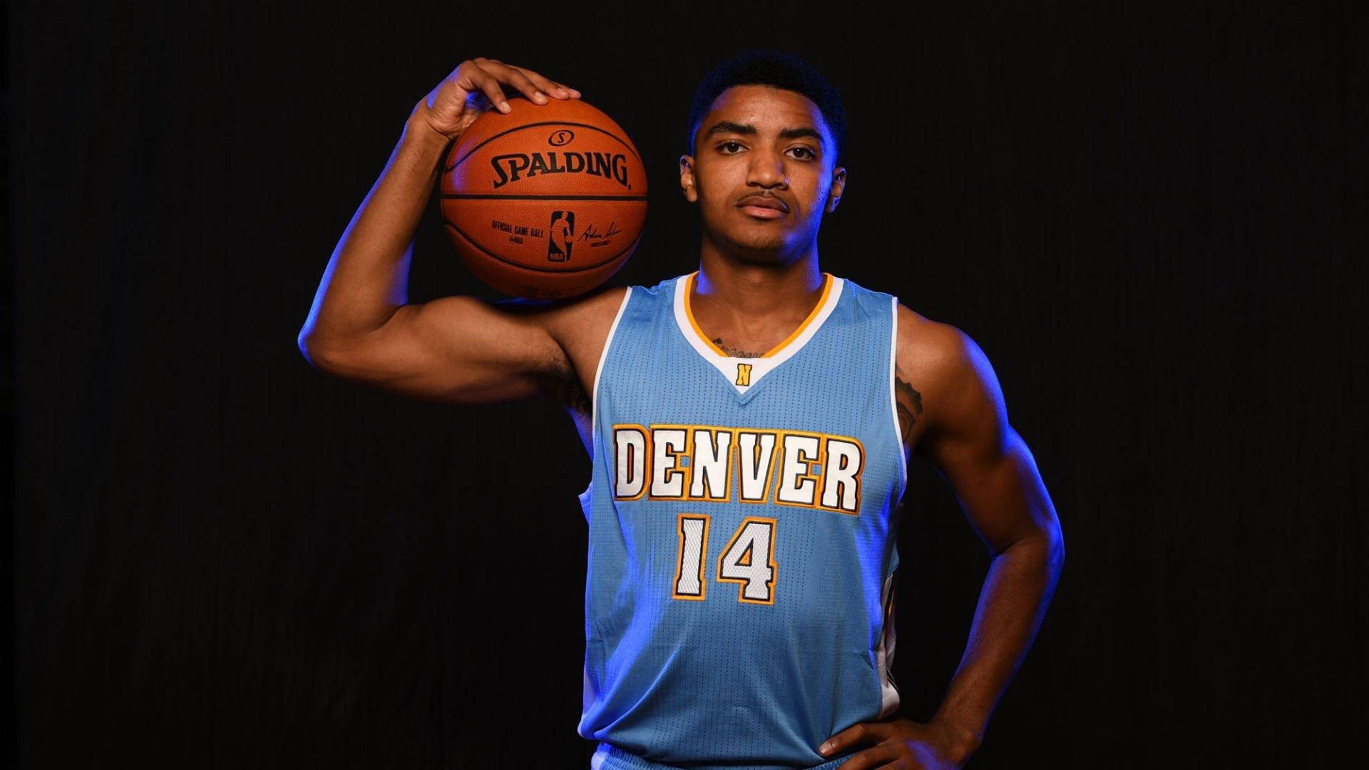 Gary Harris Denver Nuggets Classic Jersey Background
