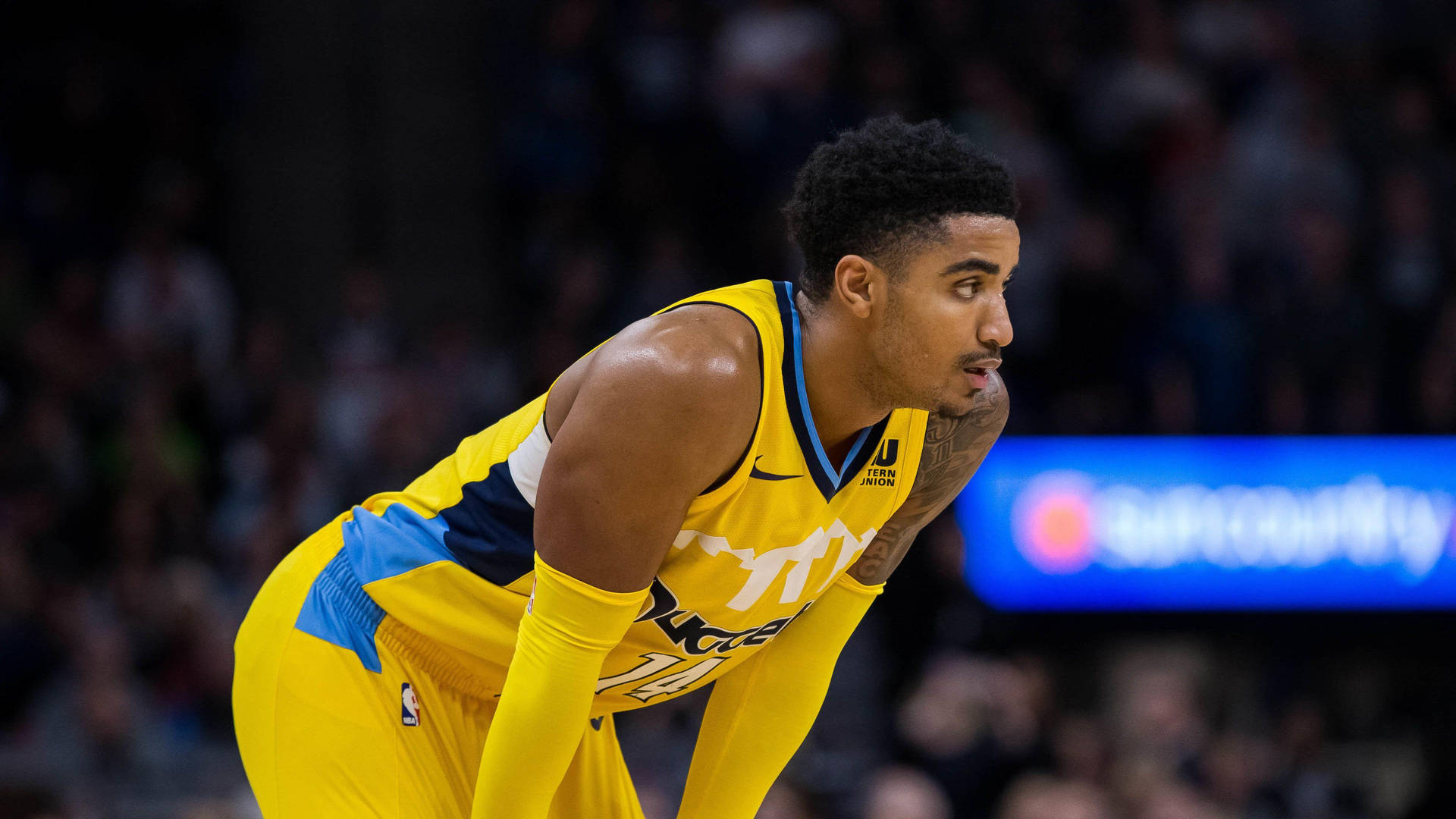 Gary Harris Side View Background