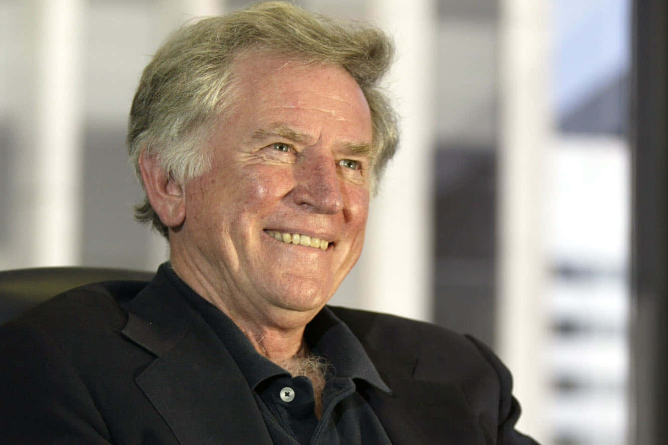 Gary Hart Smiling Background