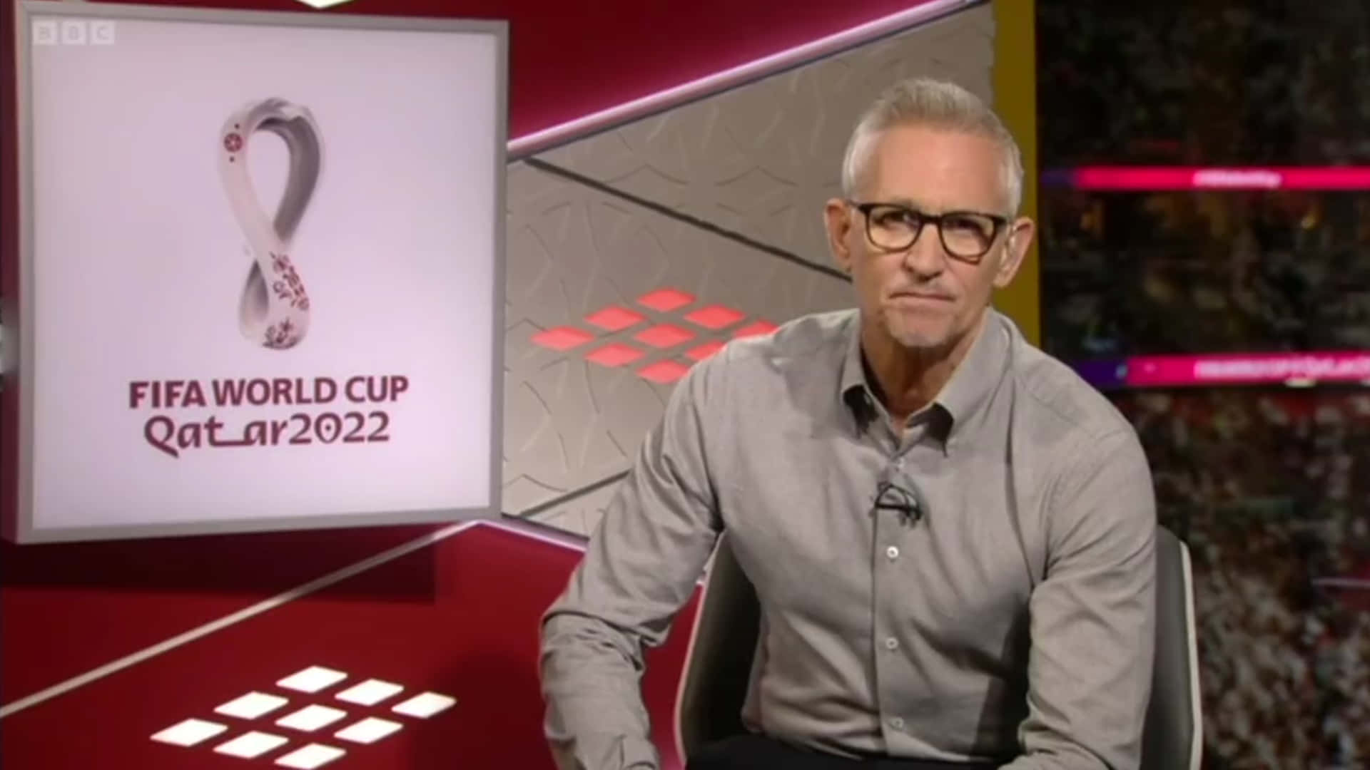 Gary Lineker Fifa World Cup Qatar 2022 Background