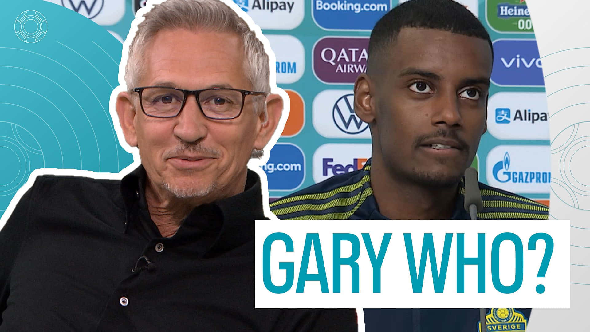 Gary Lineker Gary Who? Alexander Isak Background