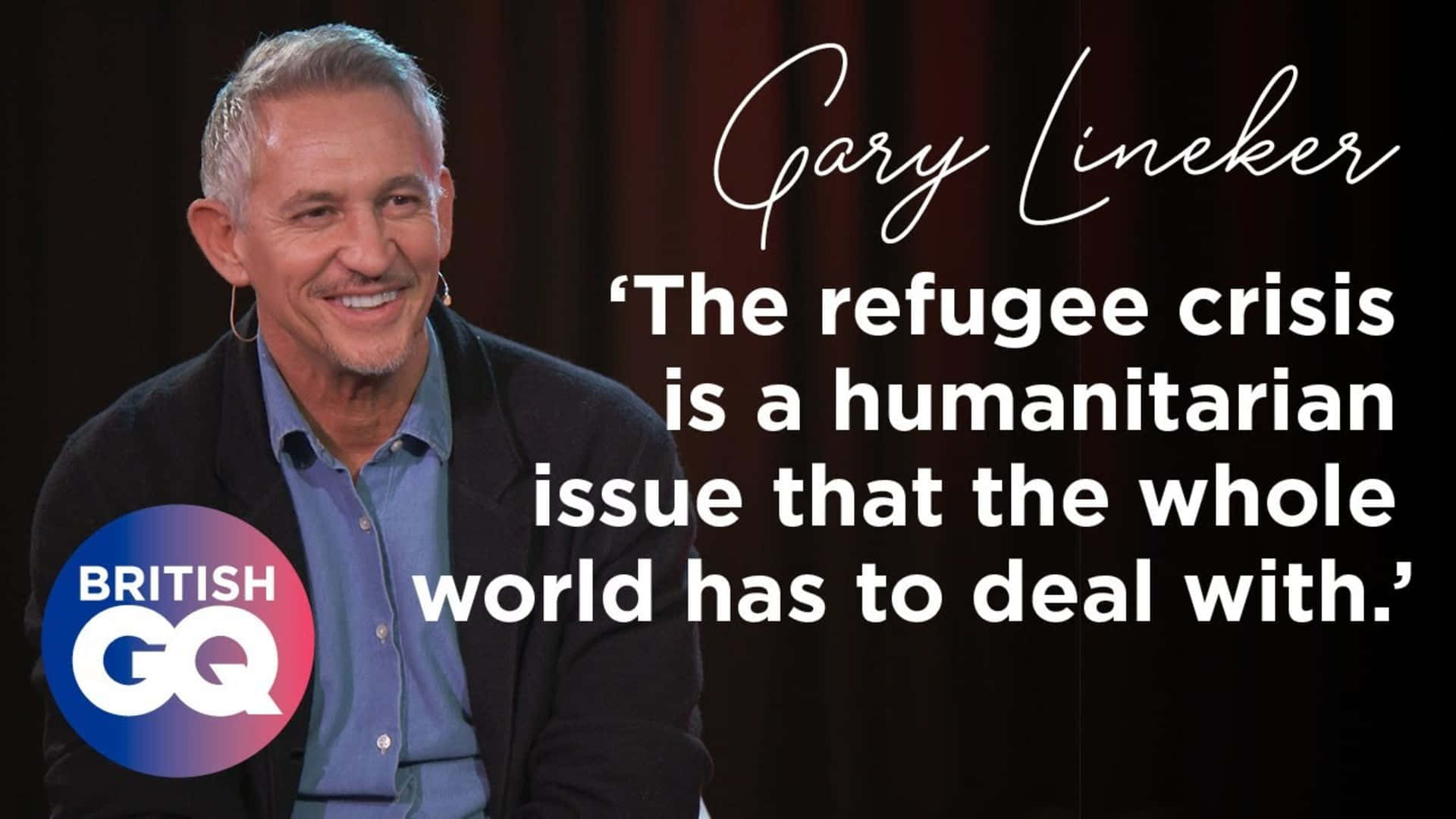 Gary Lineker's Thought-provoking Quote On Refugee Crisis Background