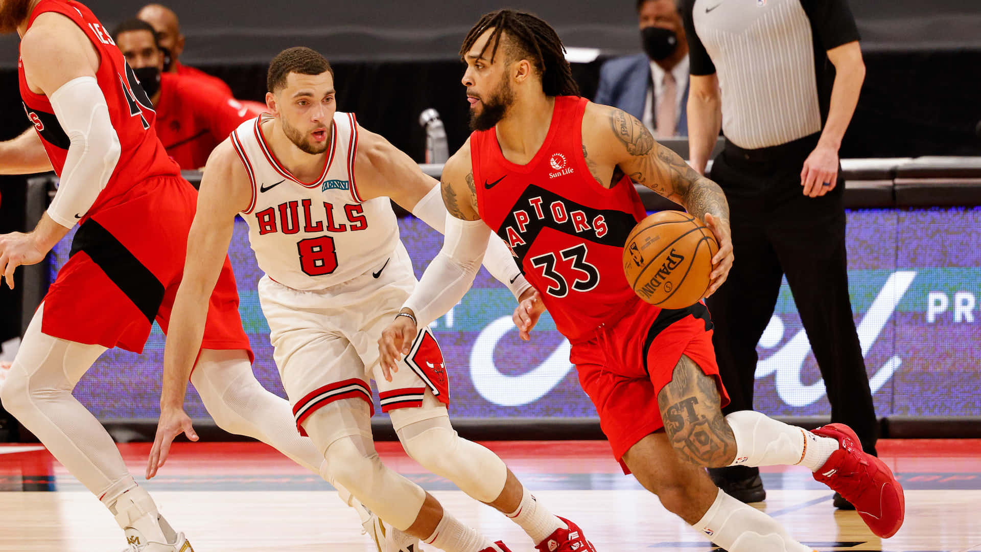 Gary Trent Jr Defended By Zach Lavine