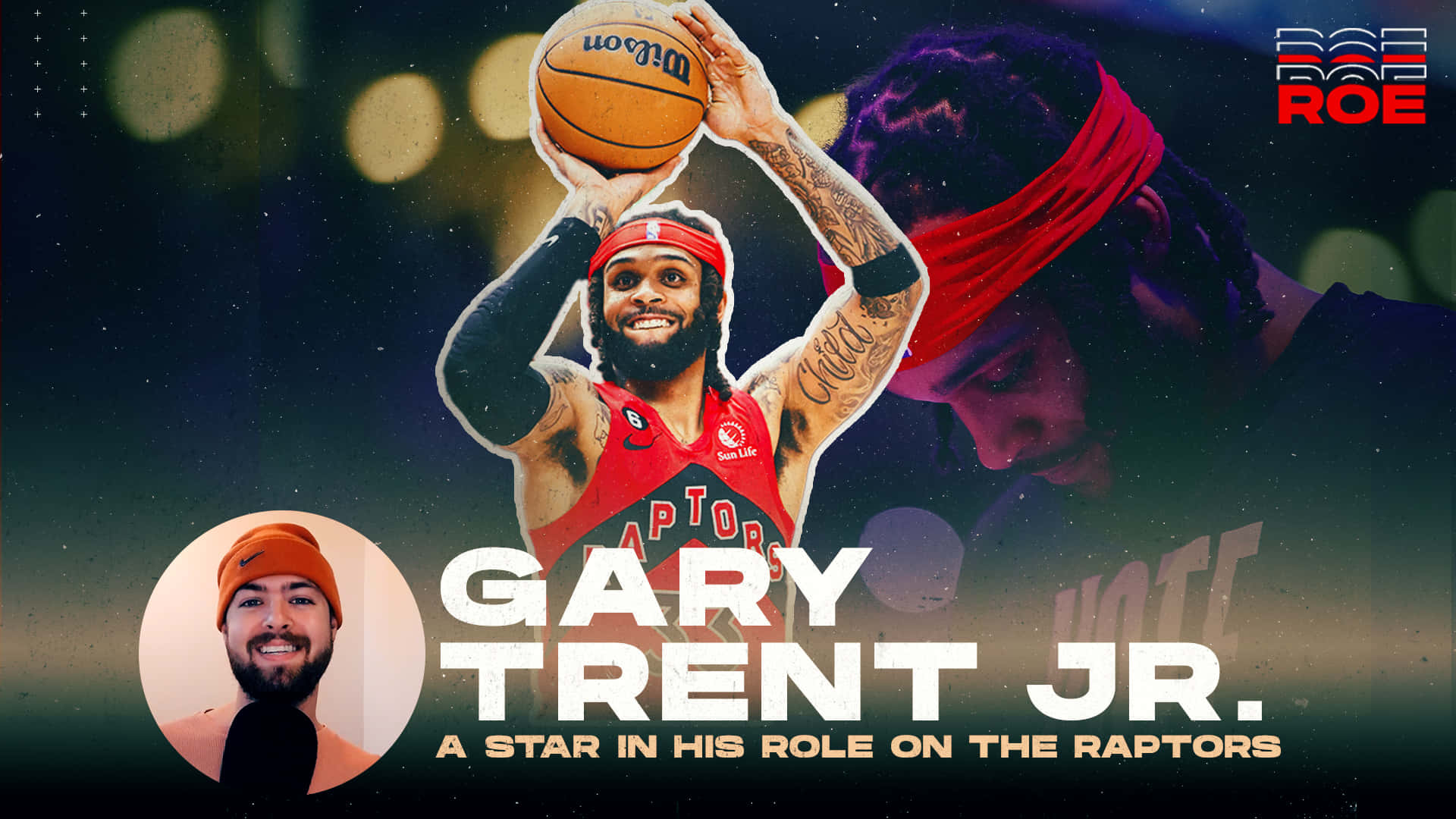 Gary Trent Jr Raptors Over Everything Poster Background