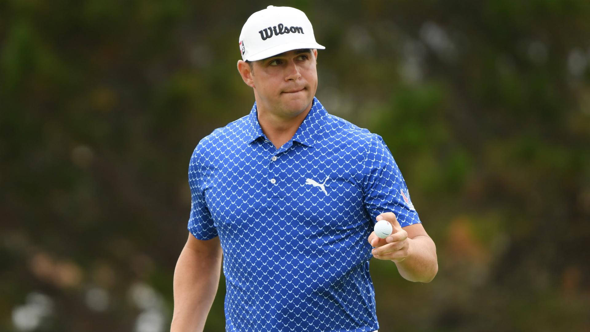 Gary Woodland Holds Golf Ball