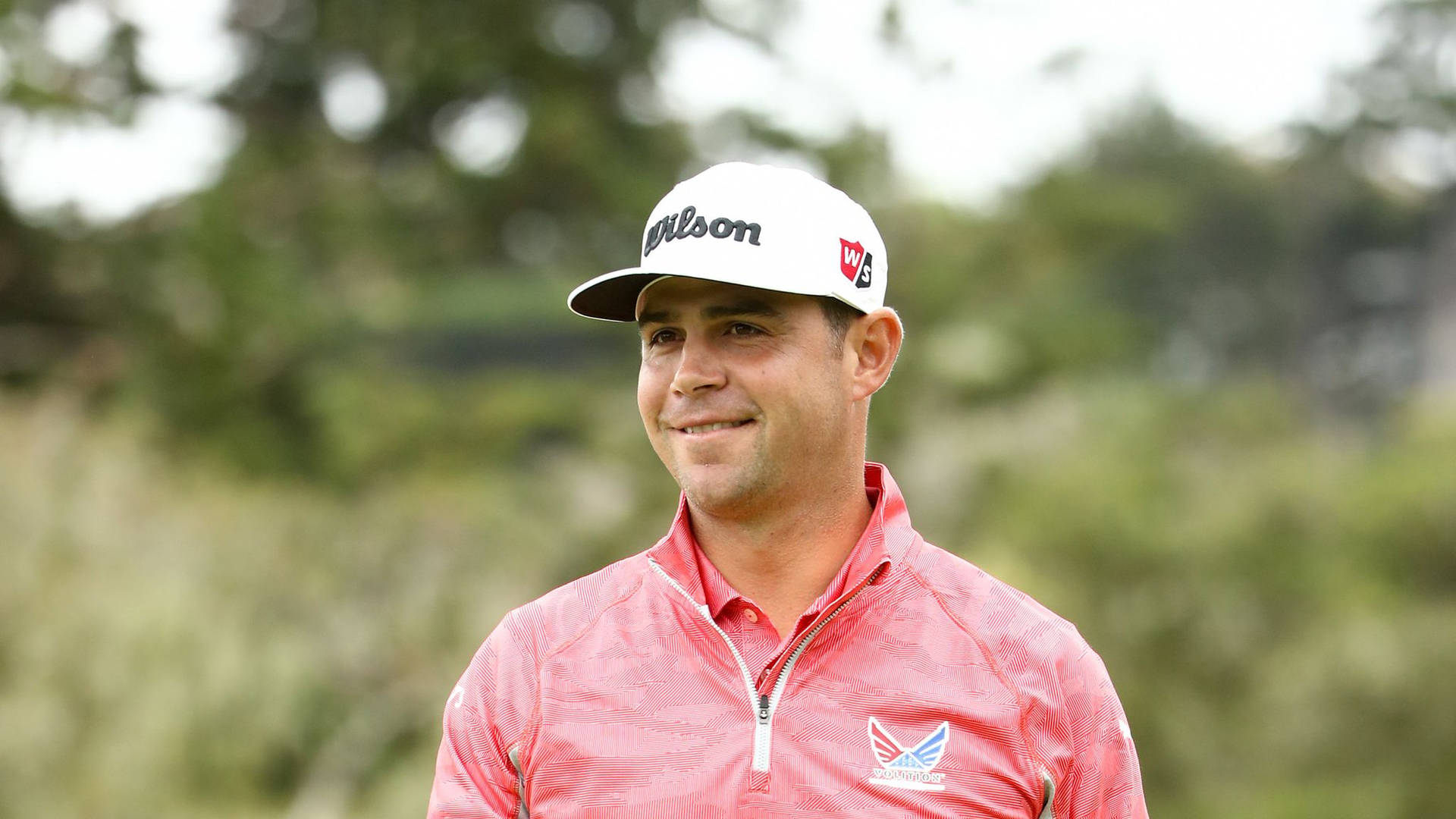 Gary Woodland Smiling Close-up Photo Background