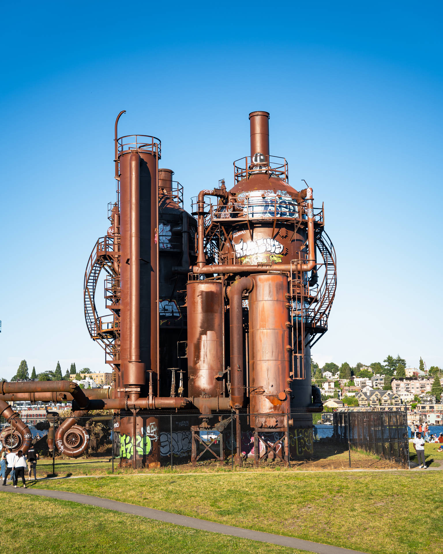 Gas Works Park Seattle 4k Background