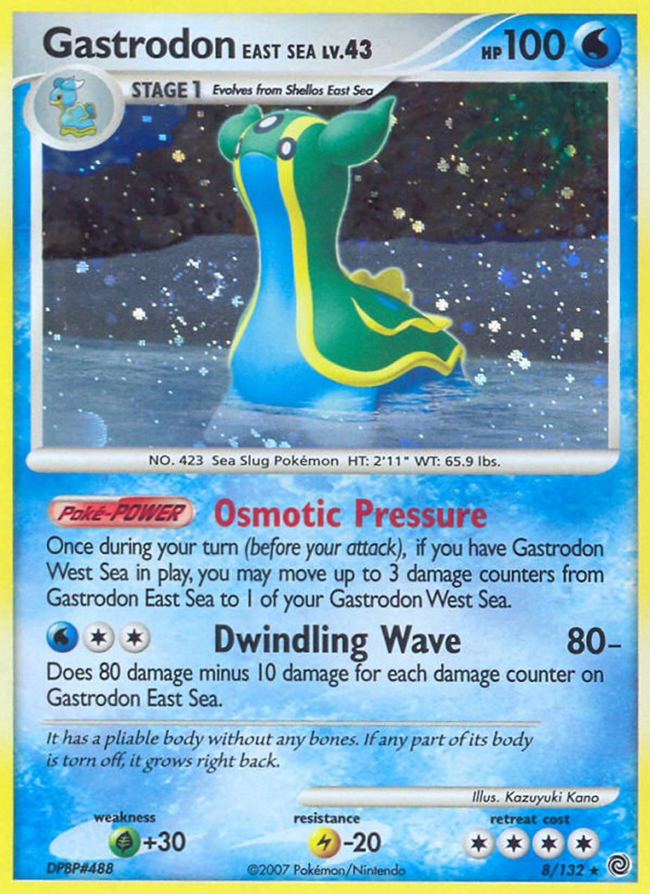 Gastrodon Pokémon Trading Card