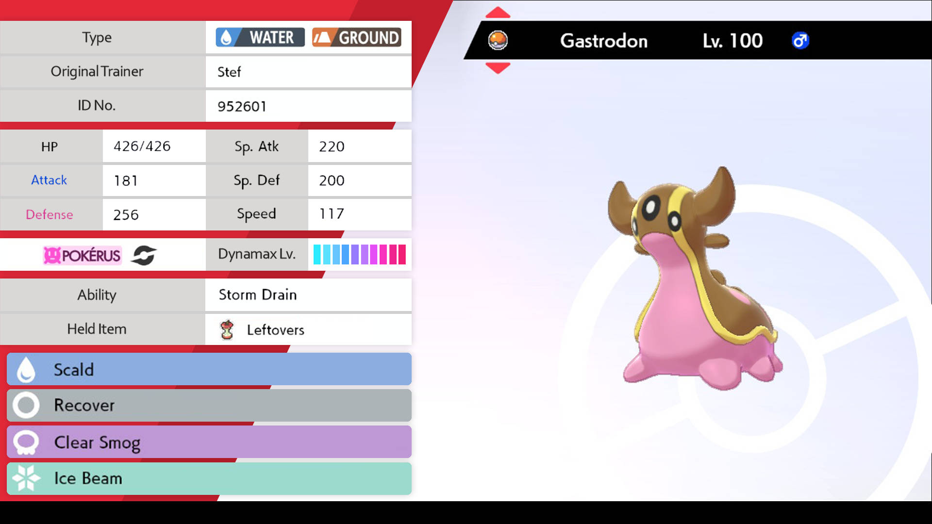 Gastrodon Showcasing Its Power In Pokémon Sword And Shield