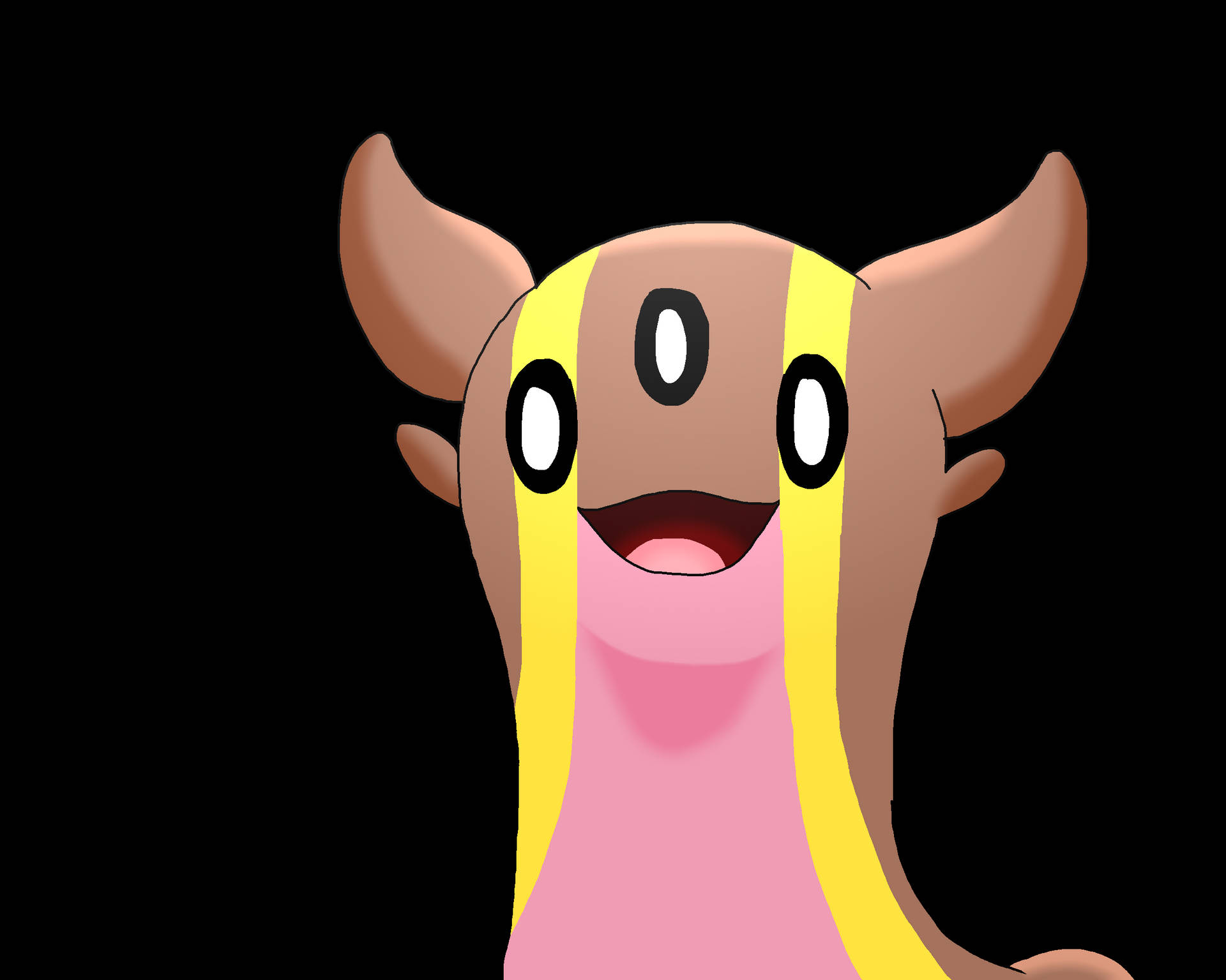 Gastrodon Smiling Background