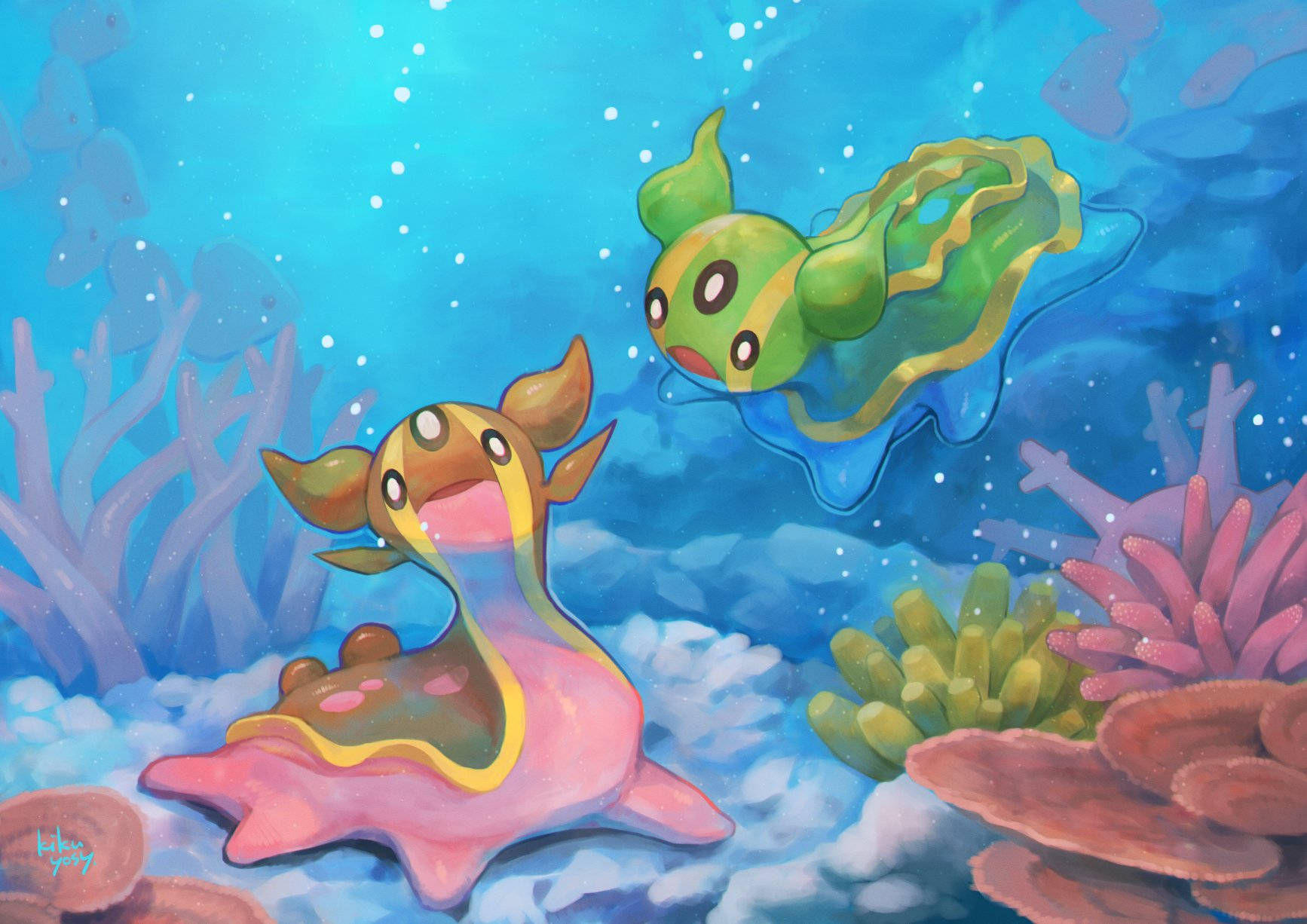 Gastrodon Underwater