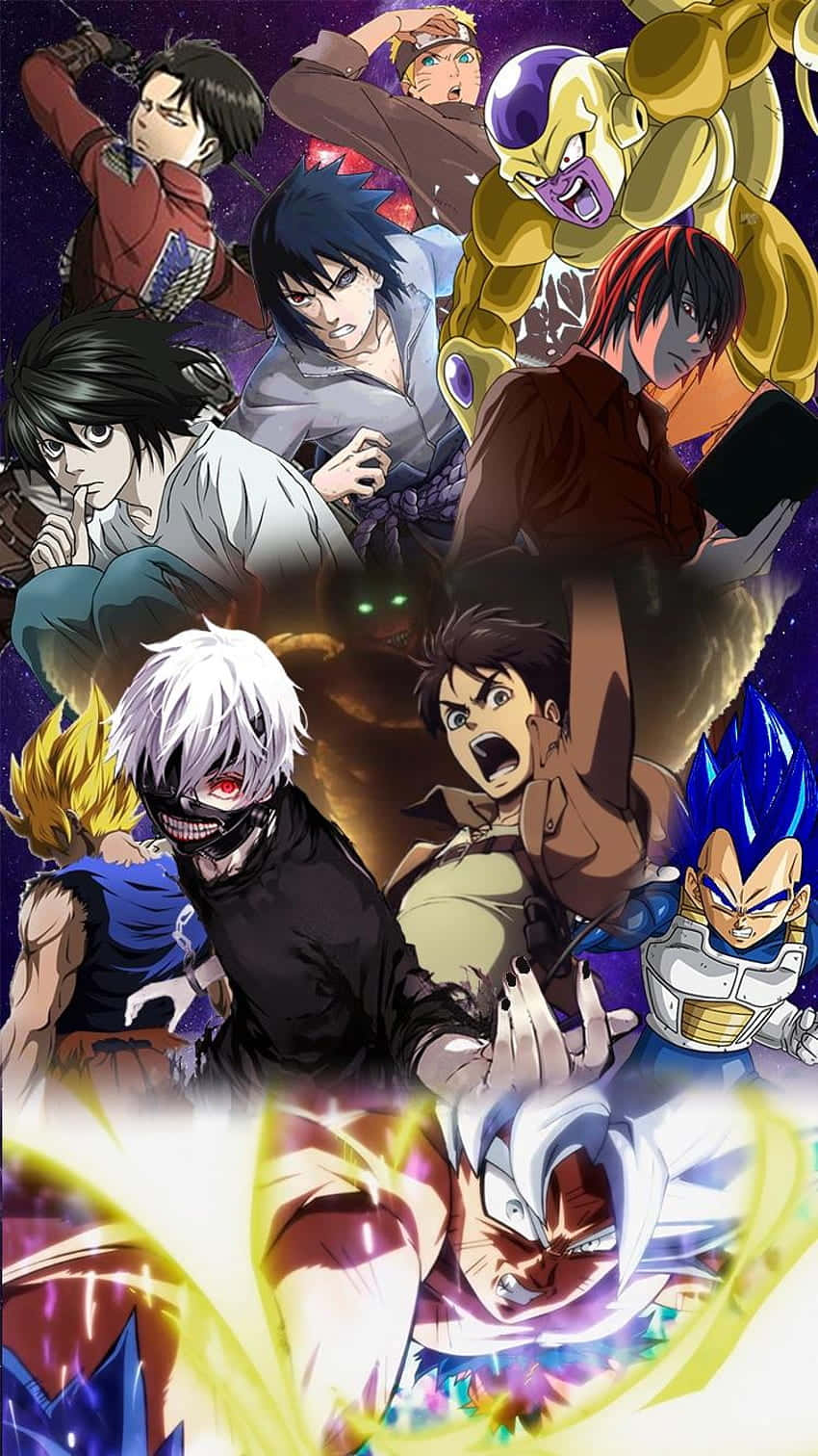 ____gather Around And Join Forces Like These Cartoon Characters Background