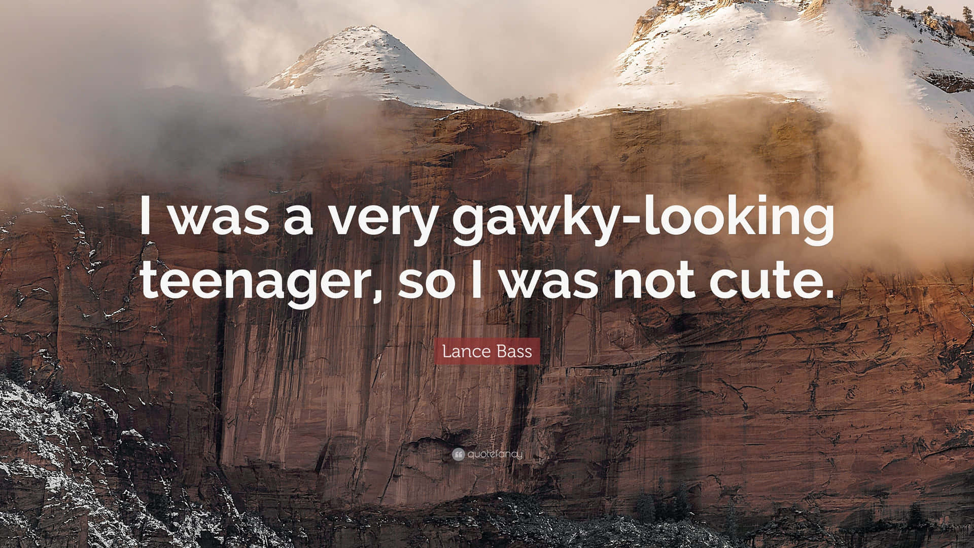 Gawky Looking Teenager Background