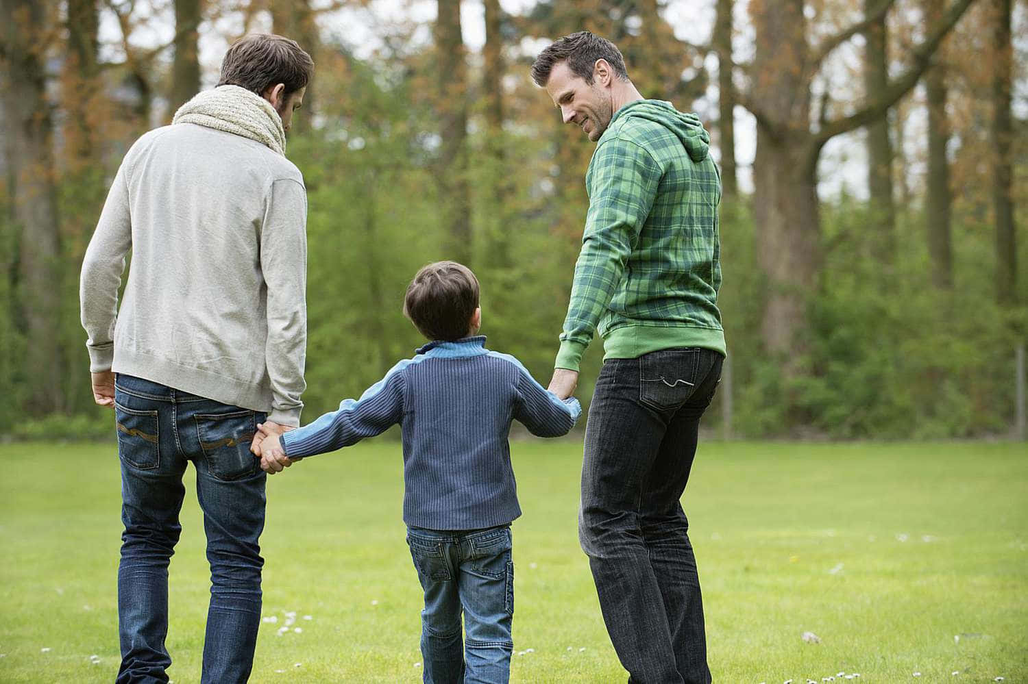 Gay Boys With A Child