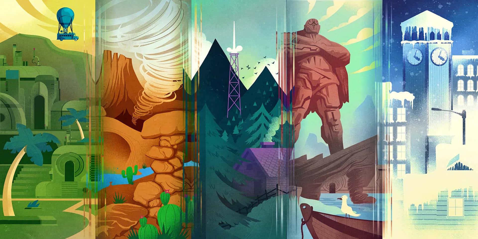 Gear Up For Epic Adventures In Fortnite Chapter 3 - Season 1 Background