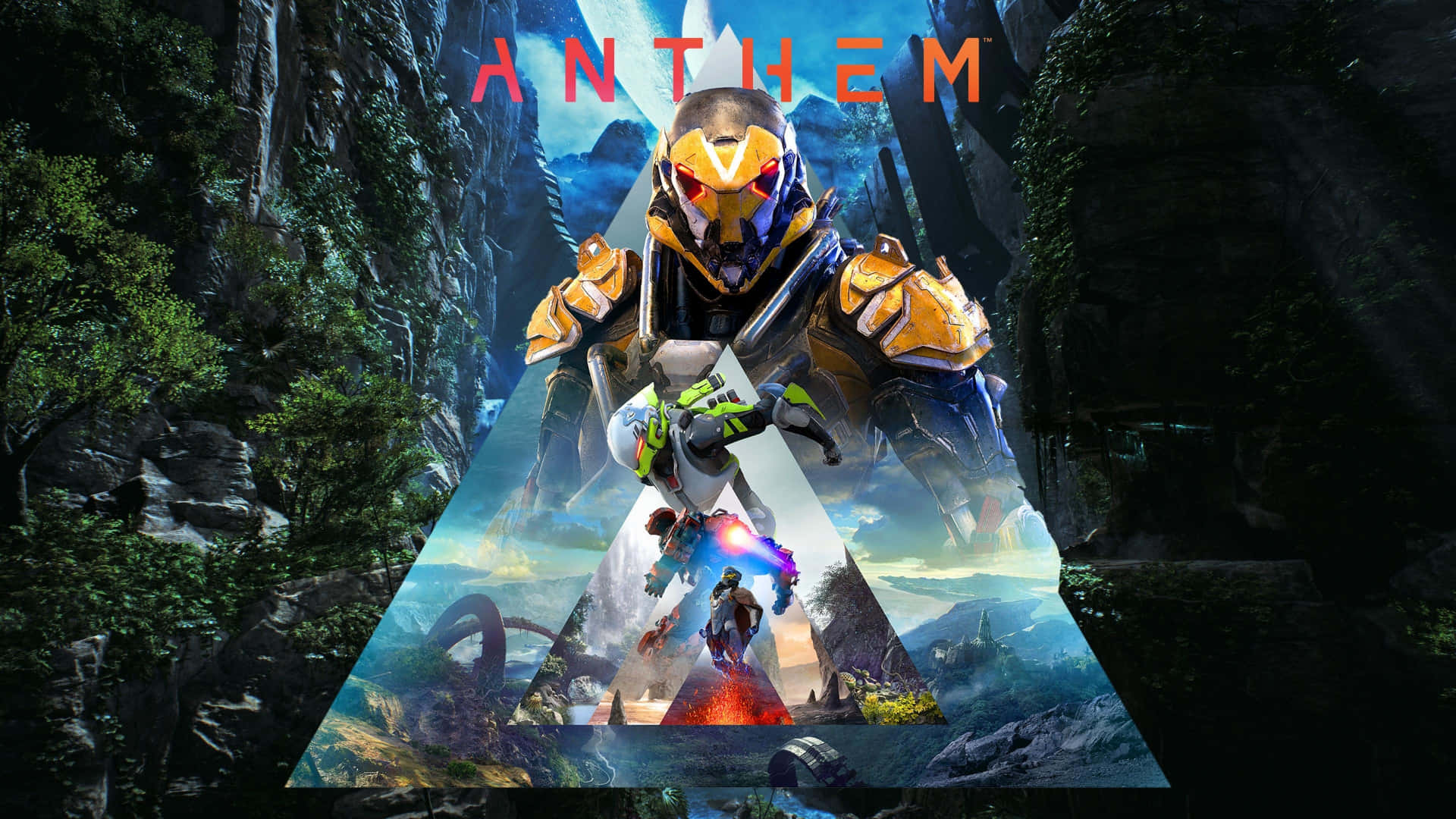 Gear Up For Thrilling Battles In Anthem, The Immersive Sci-fi Shooter Experience Background