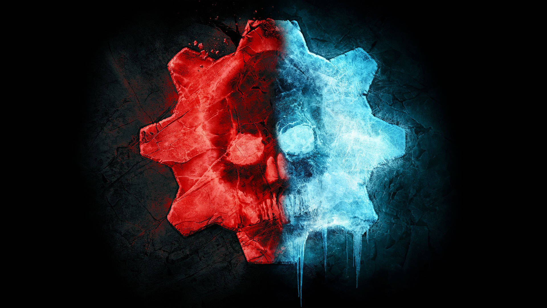 Gears 5 Xbox Logo Game Background