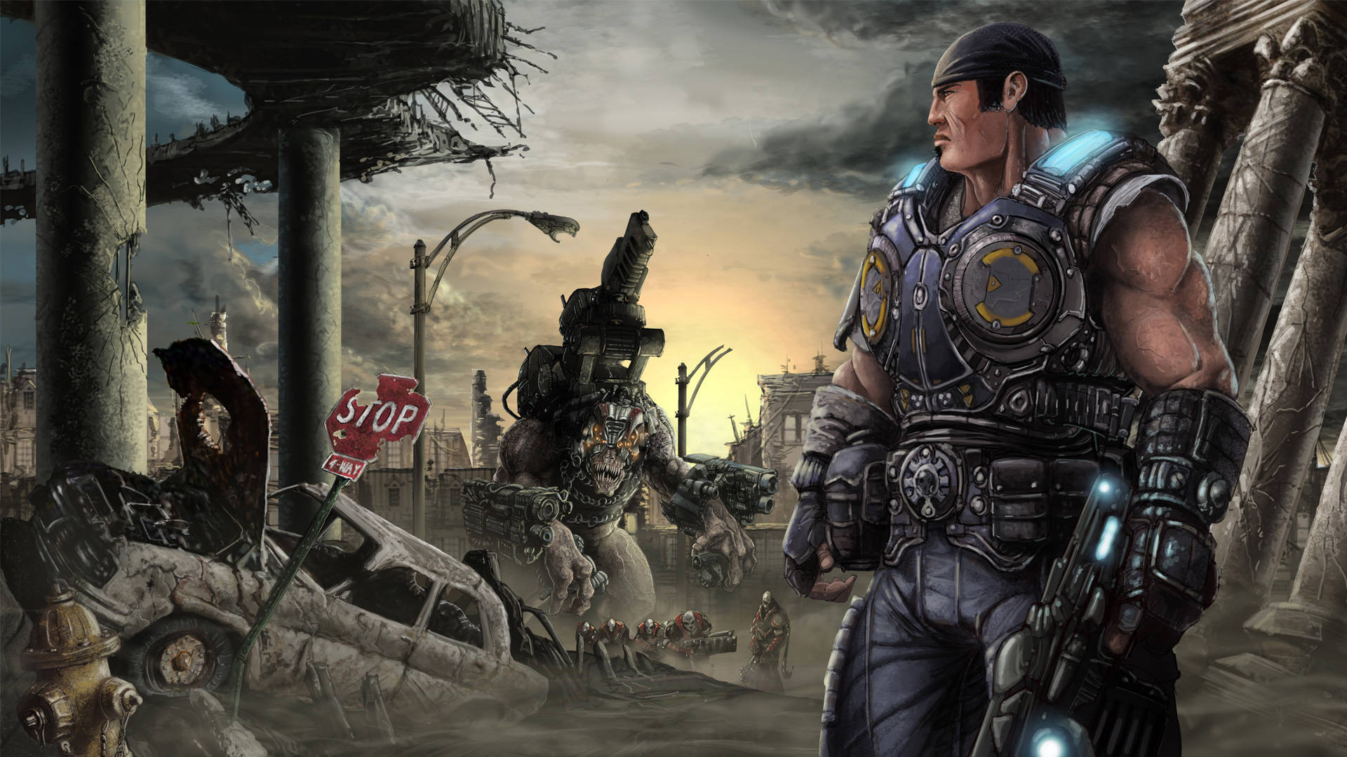 Gears Of War 3 - Screenshot Thumbnail Background