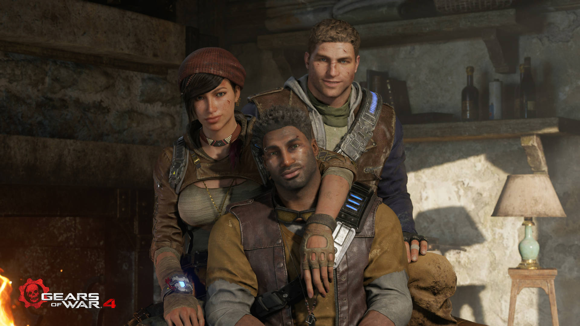 Gears Of War 4 Group Of Friends