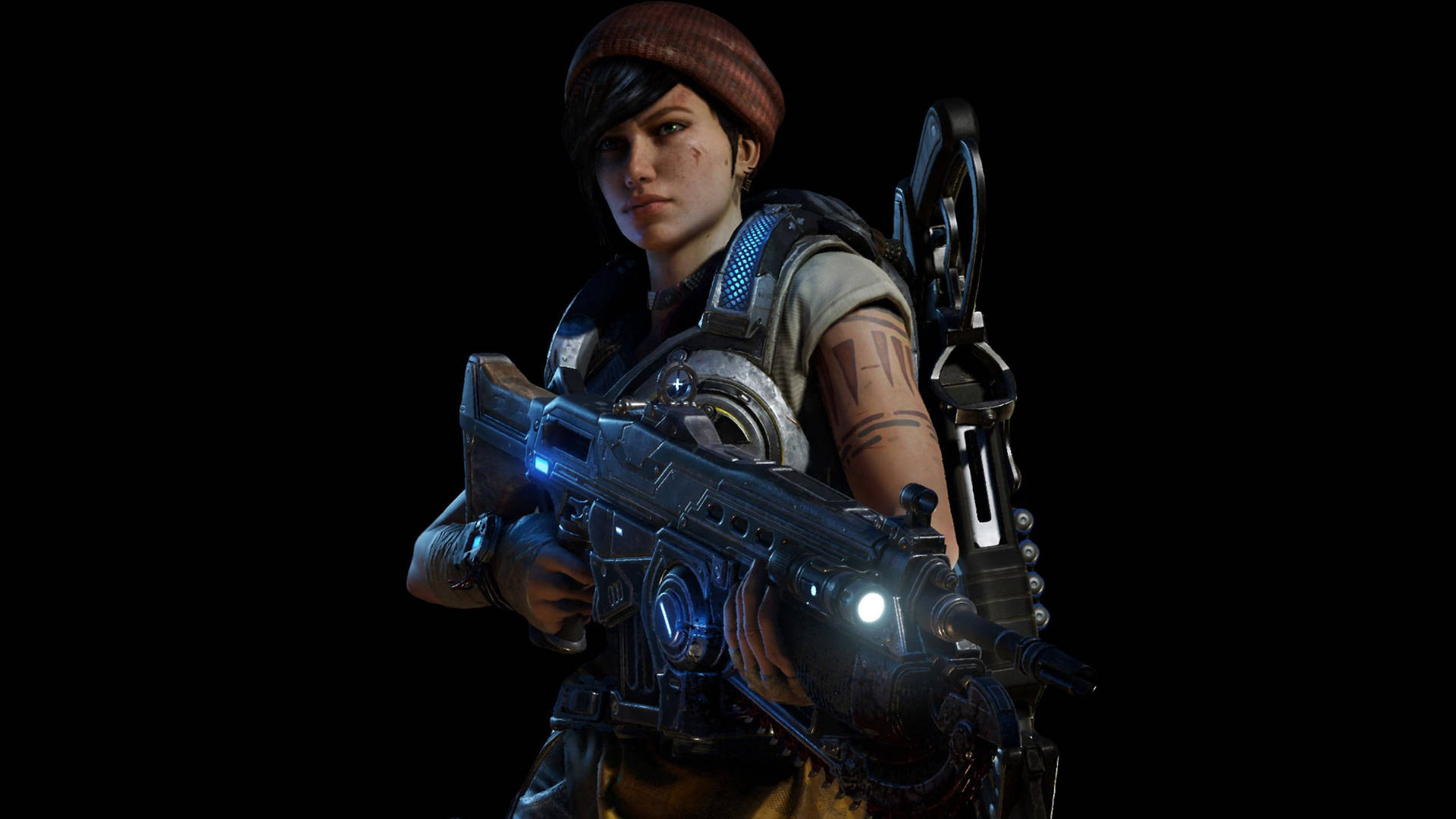 Gears Of War 4 Kait With Rifle