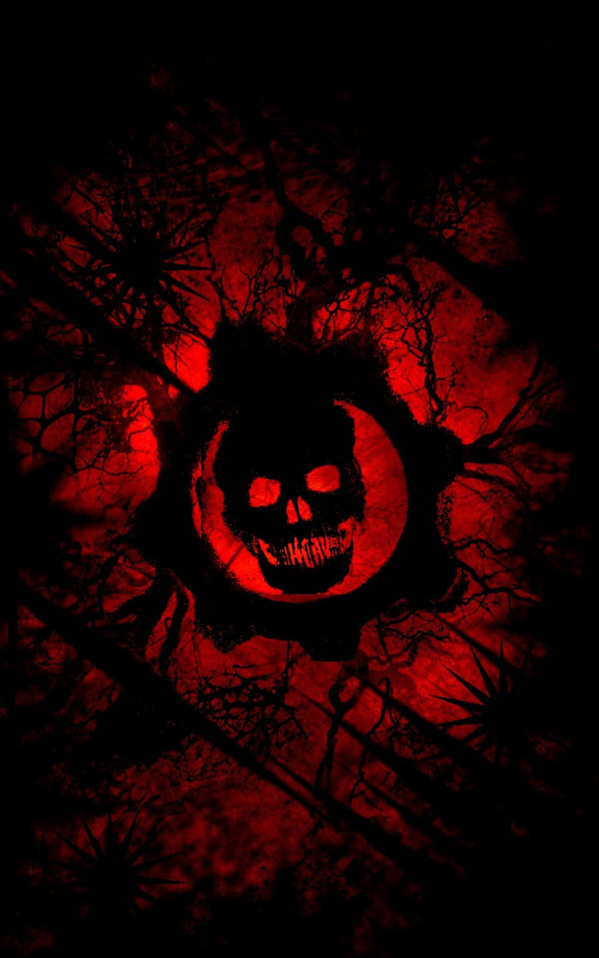 Gears Of War 5 Dark Logo Background